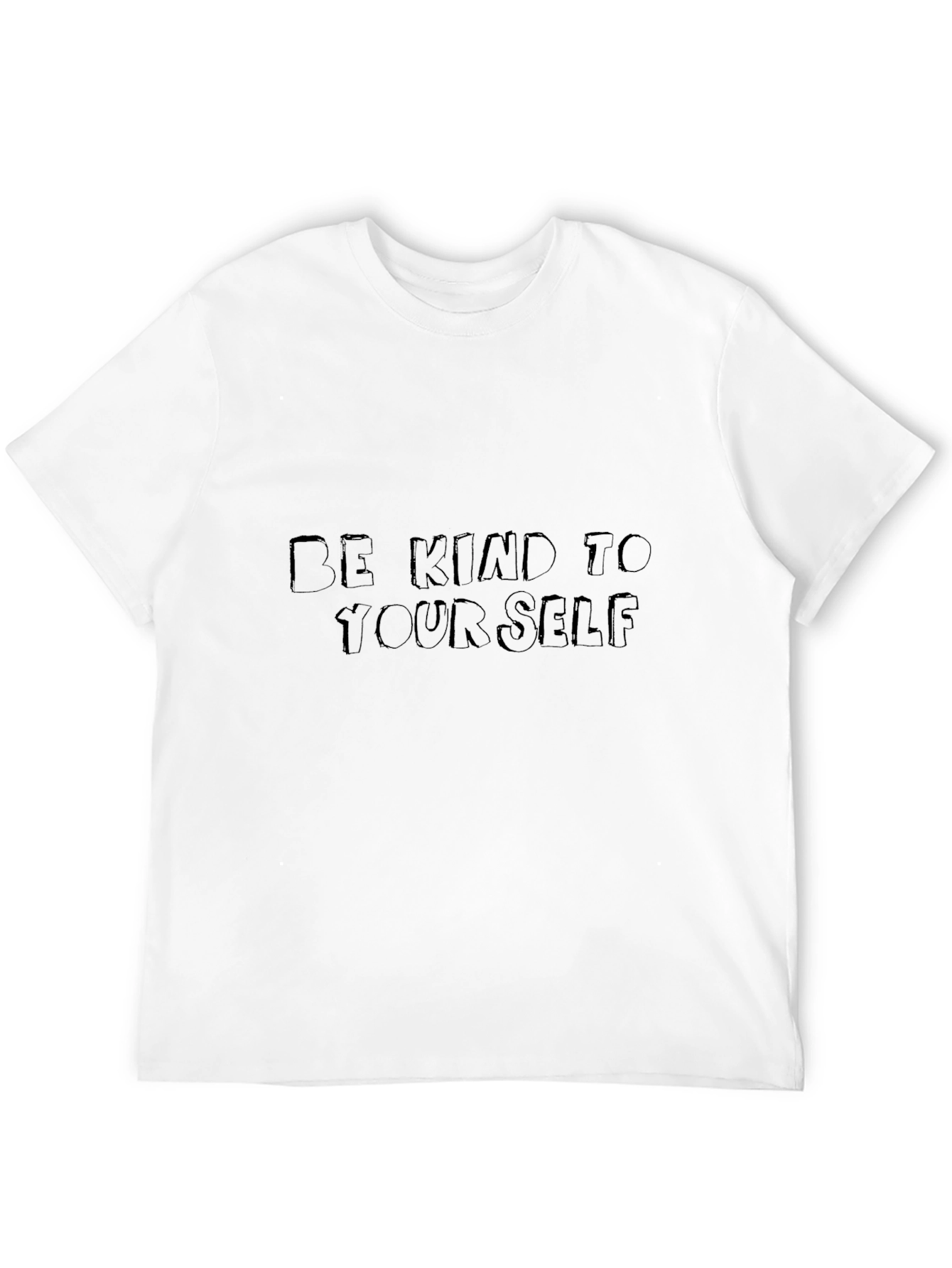 Be Kind to Yourself Graphic Tee - Black
