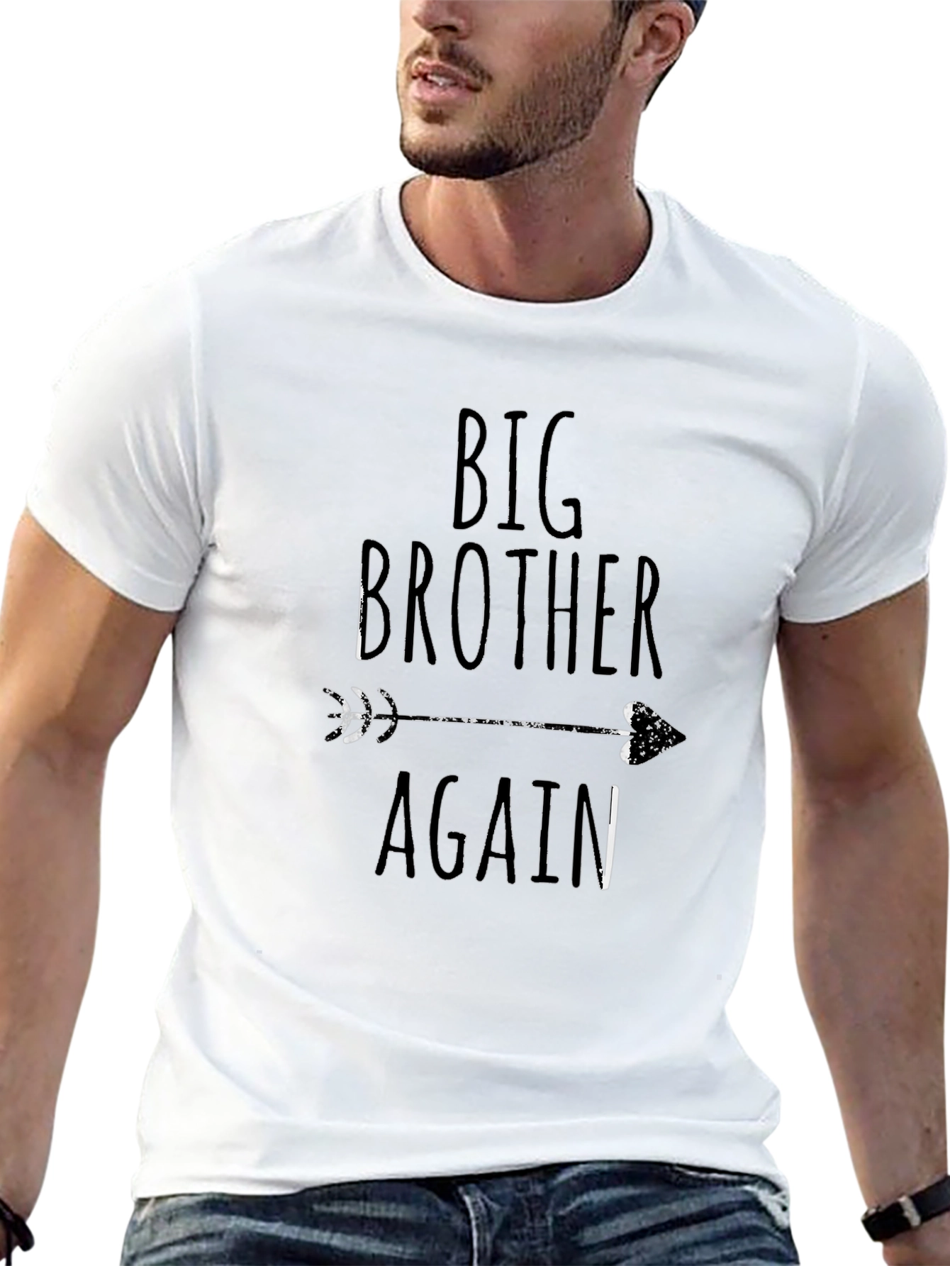 Big Brother Again T-Shirt - New Sibling Announcement