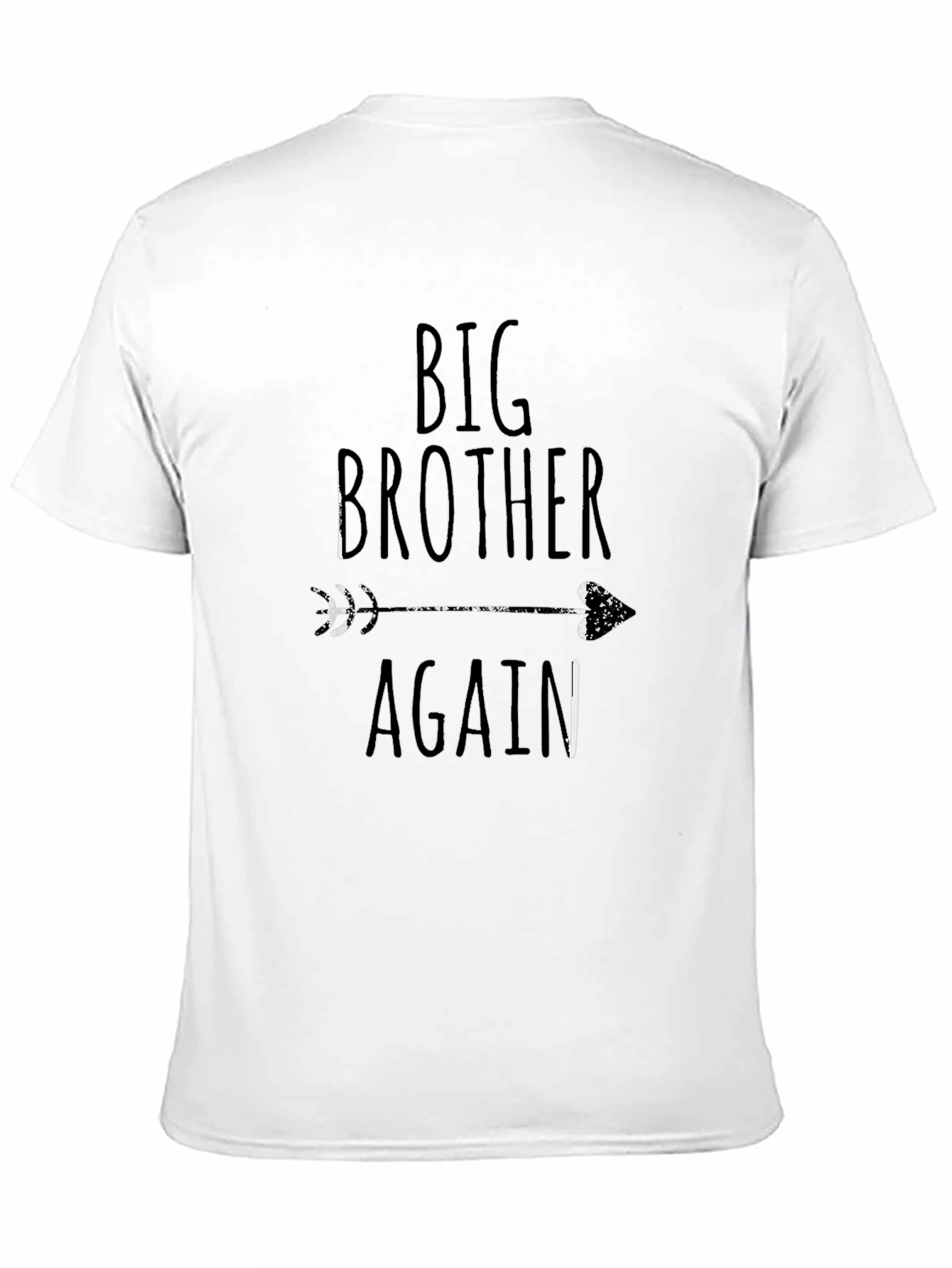 Big Brother Again T-Shirt - New Sibling Announcement