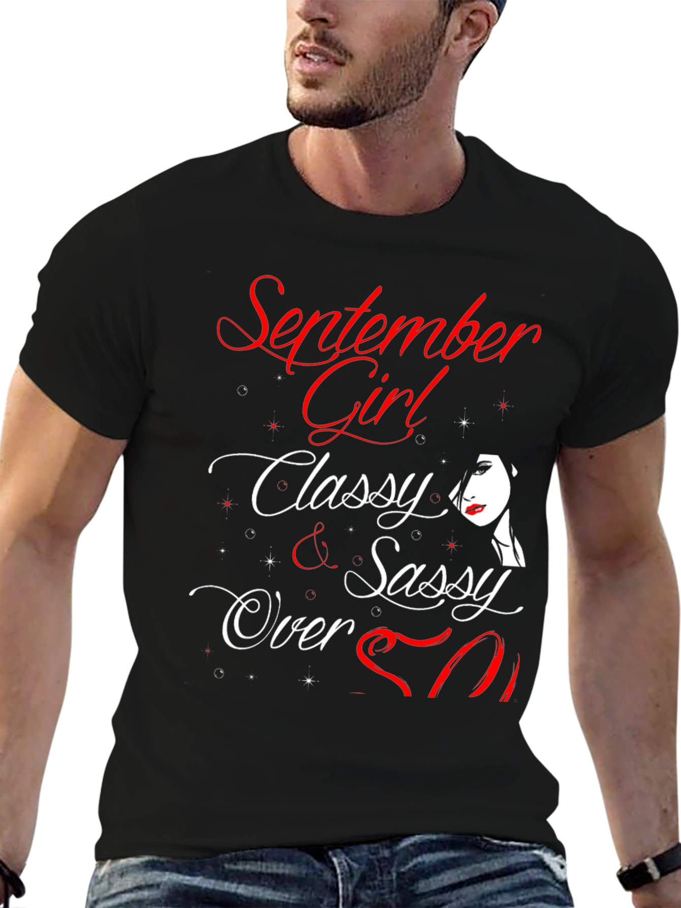September Girl Classy & Sassy Over 50 T-Shirt