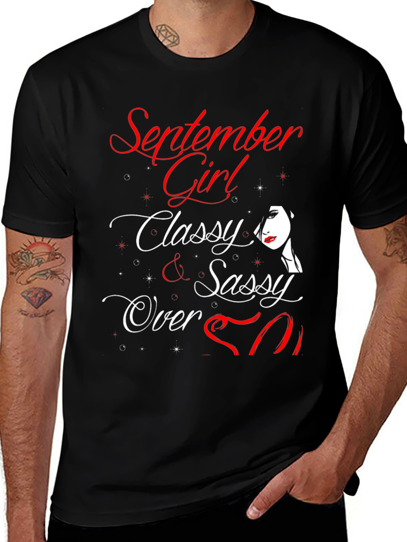 September Girl Classy & Sassy Over 50 T-Shirt