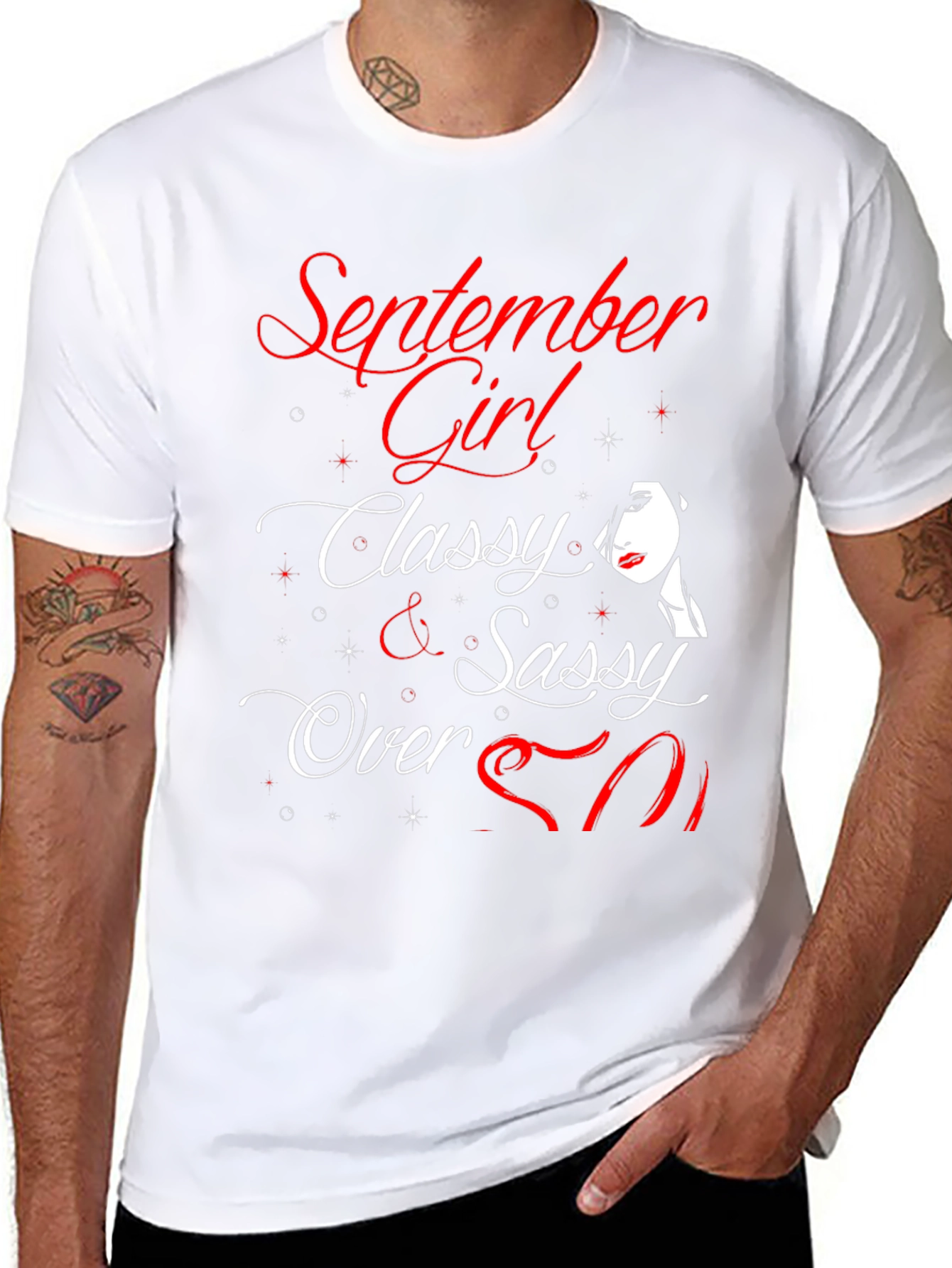 September Girl Classy & Sassy Over 50 T-Shirt