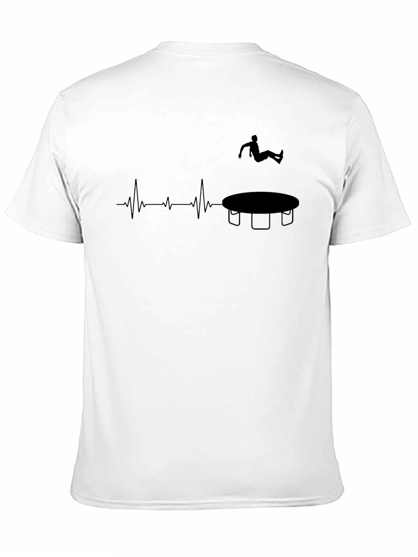 Trampoline Heartbeat T-Shirt: Jump to Life!