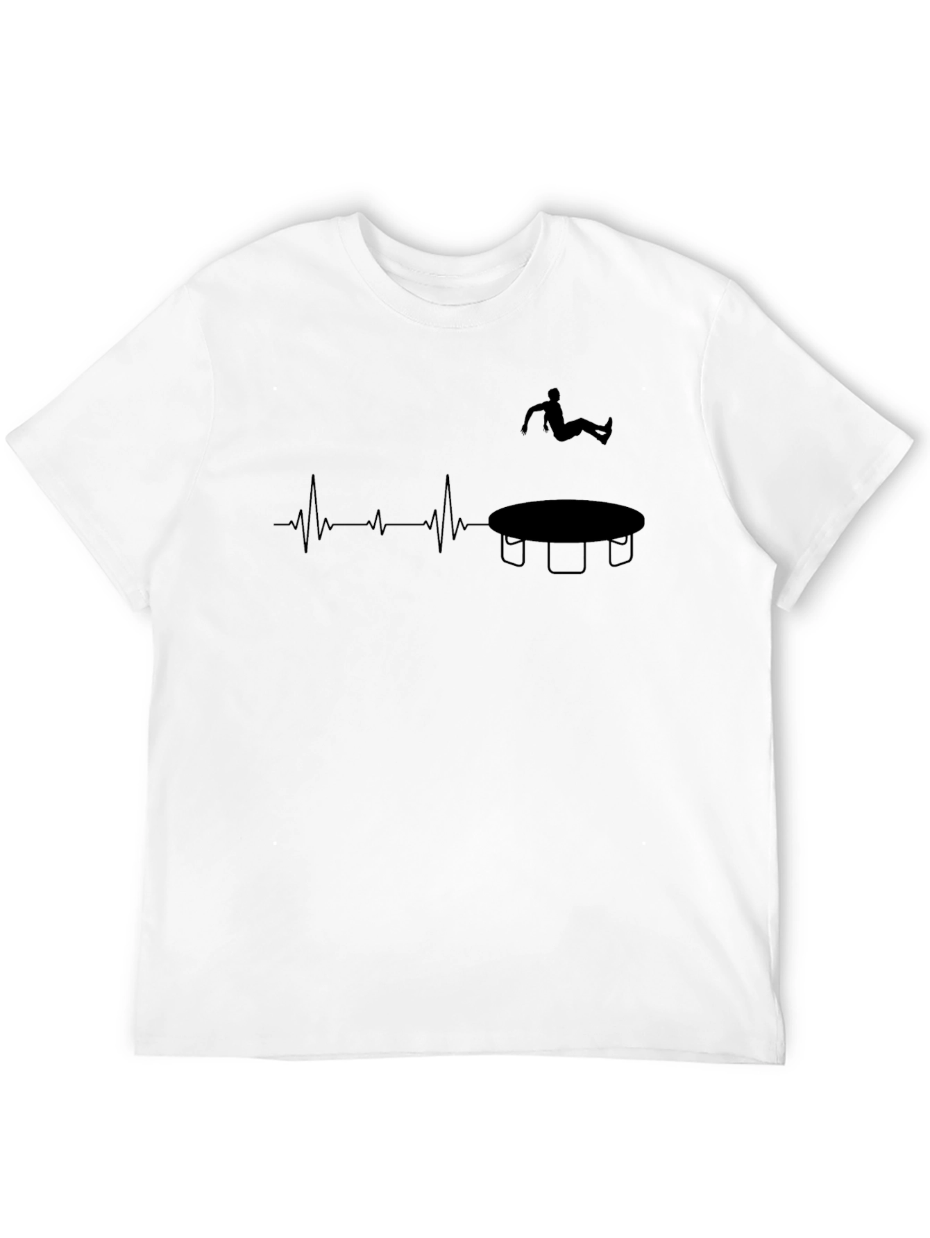 Trampoline Heartbeat T-Shirt: Jump to Life!