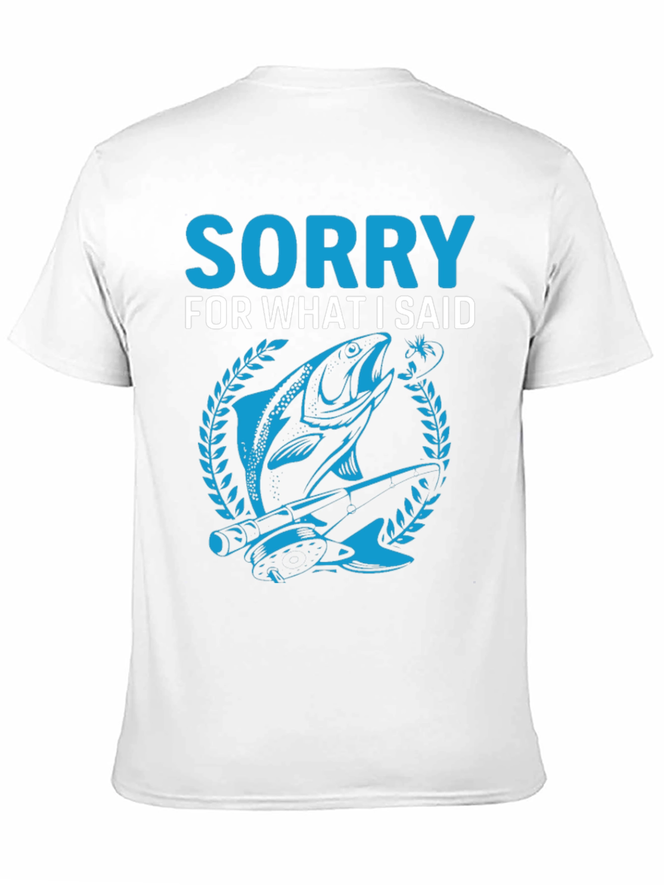Fishing Apology Graphic Tee