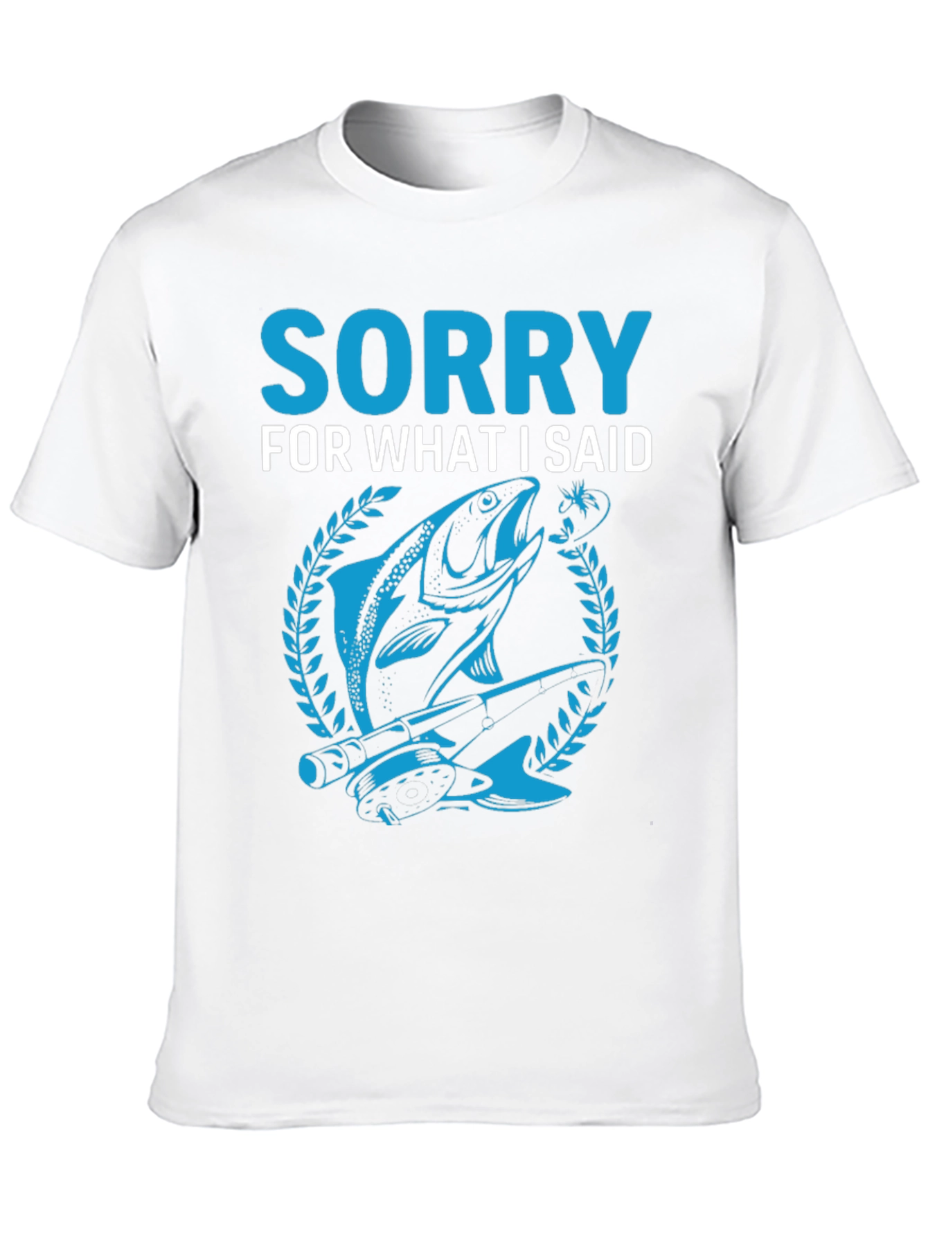 Fishing Apology Graphic Tee