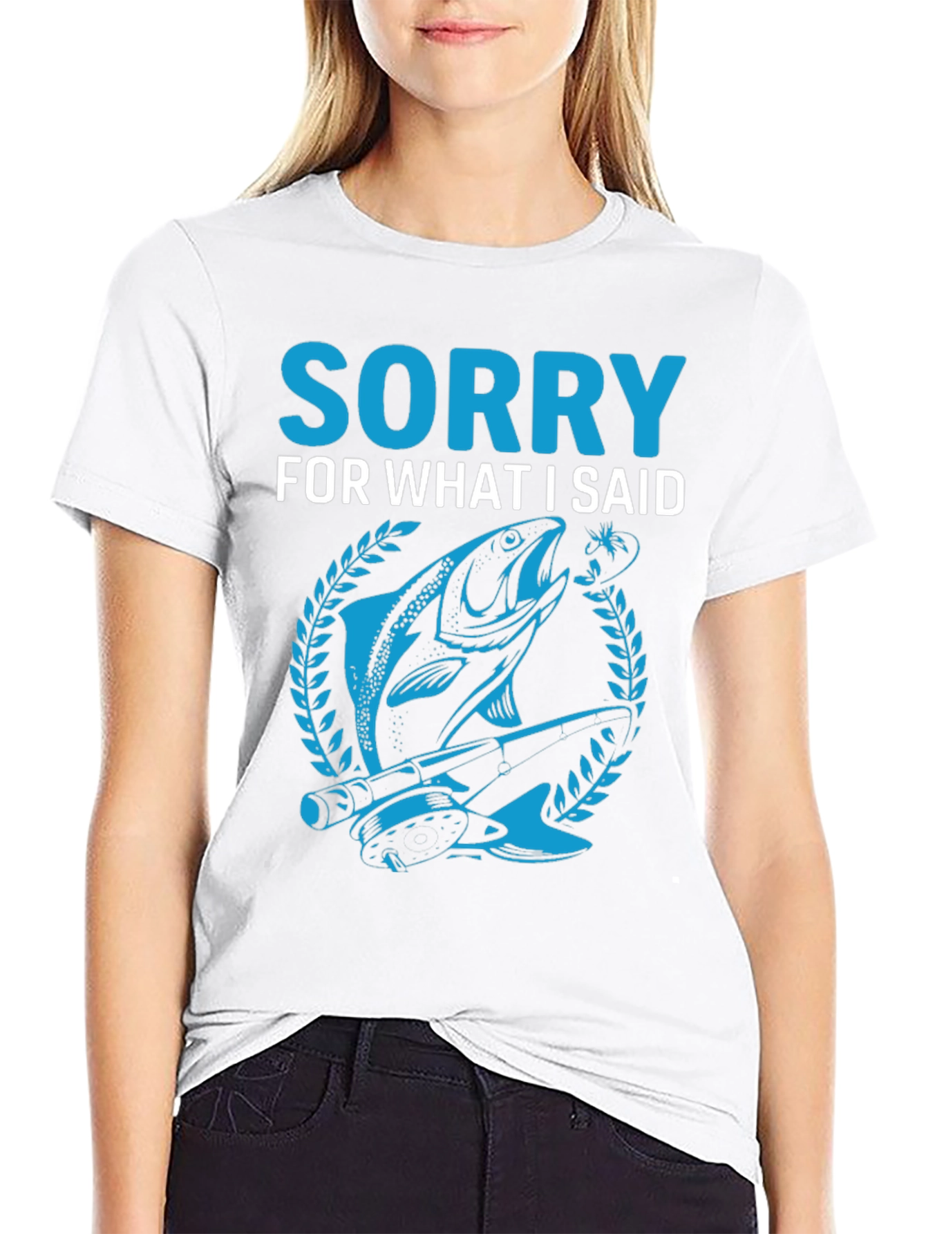 Fishing Apology Graphic Tee