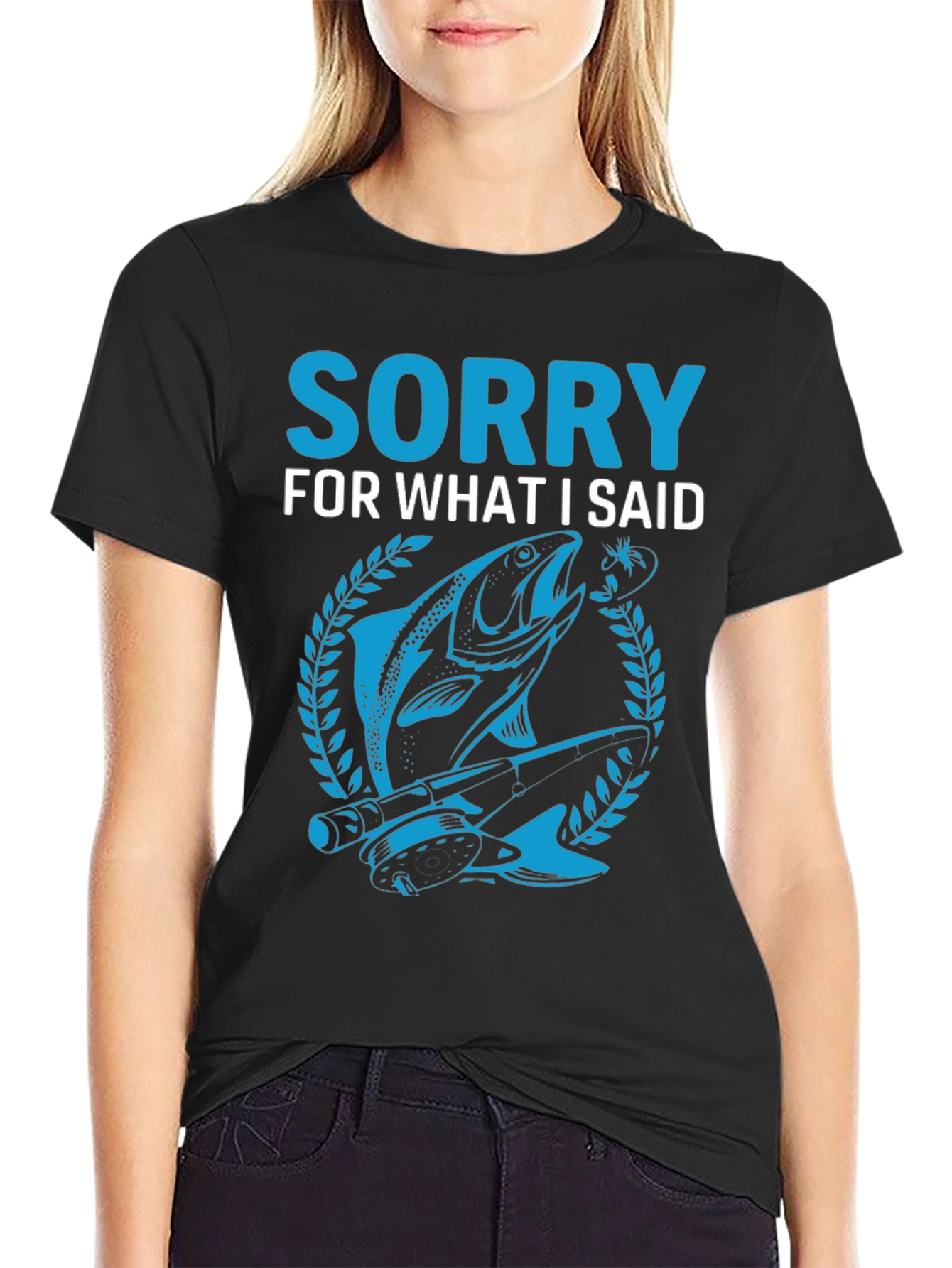Fishing Apology Graphic Tee