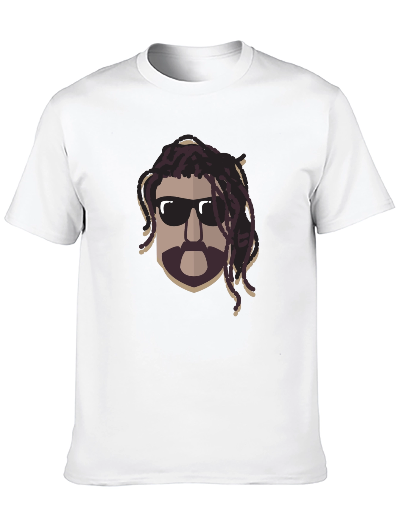 Cool Dude Graphic Tee - Black Cotton Blend