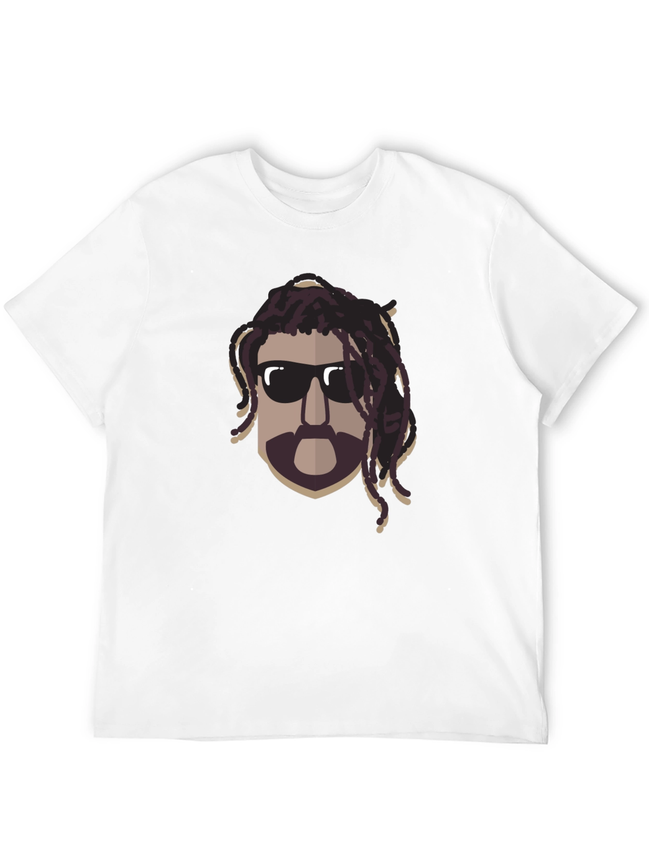 Cool Dude Graphic Tee - Black Cotton Blend