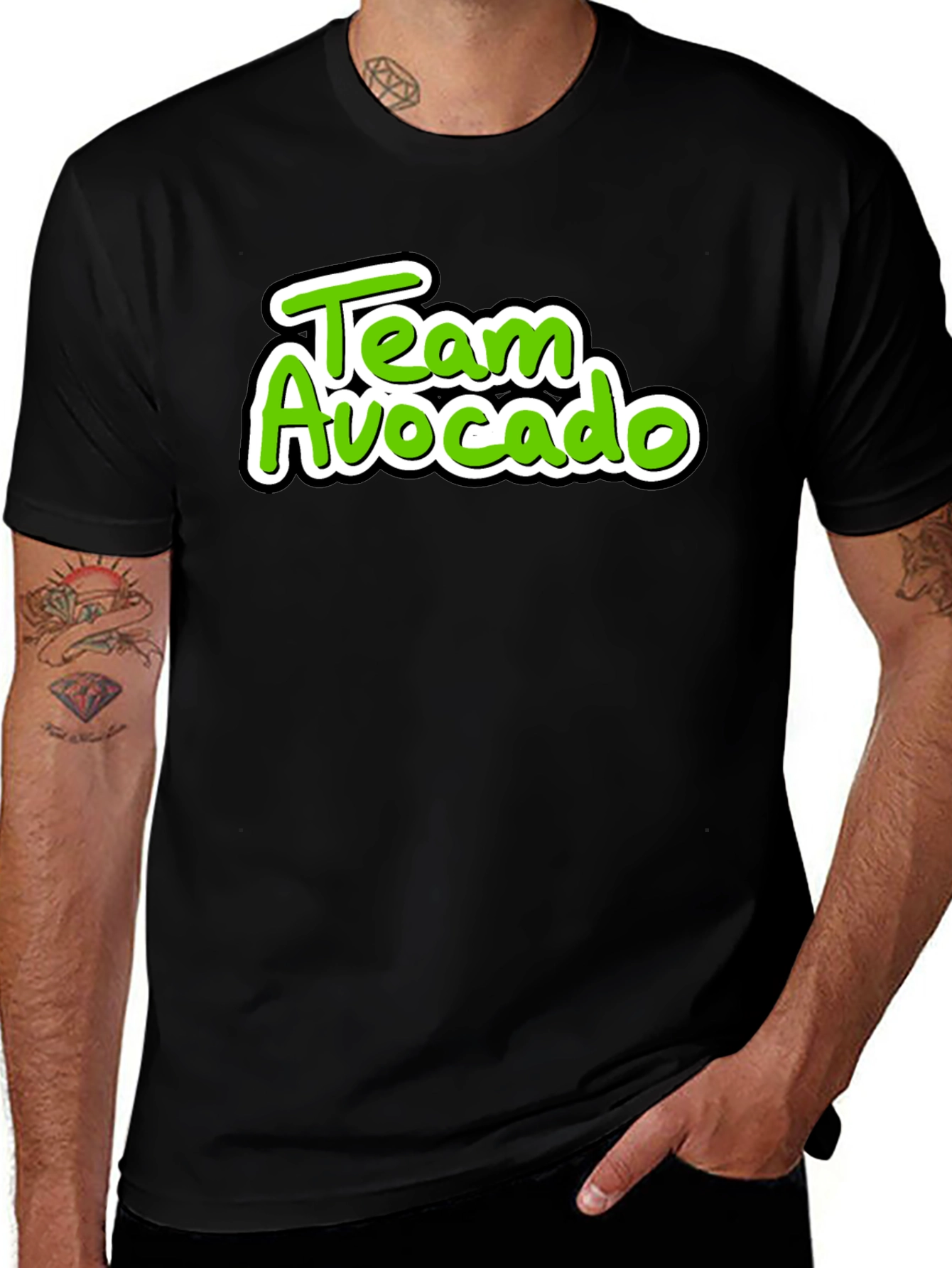 Team Avocado Graphic T-Shirt
