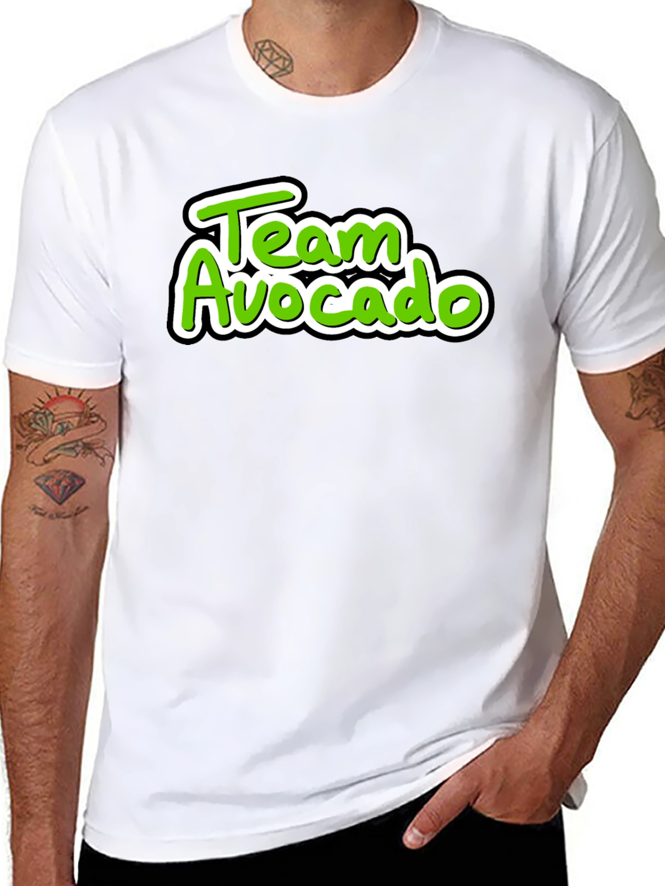 Team Avocado Graphic T-Shirt