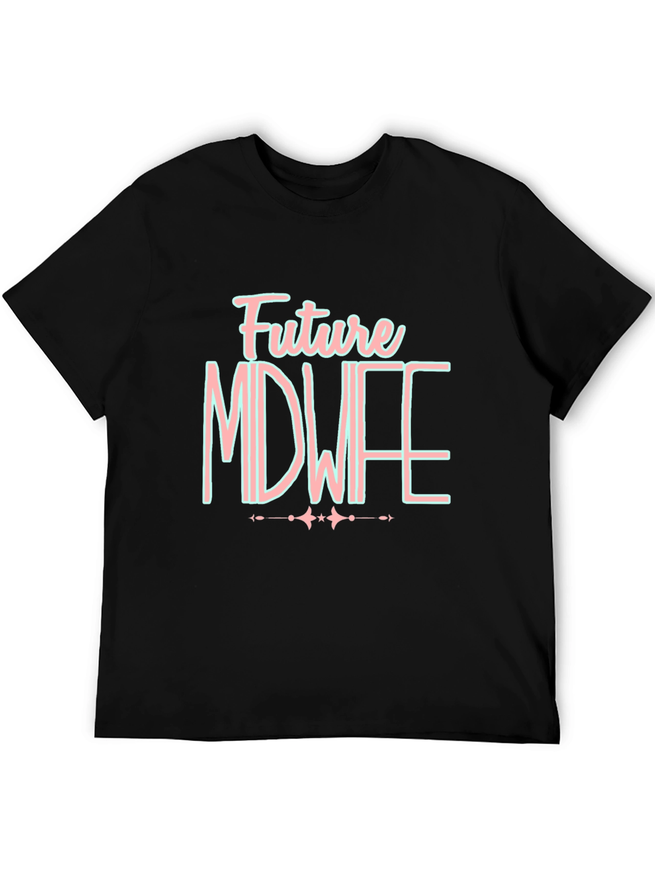 Future Midwife T-Shirt - Black Cotton Tee