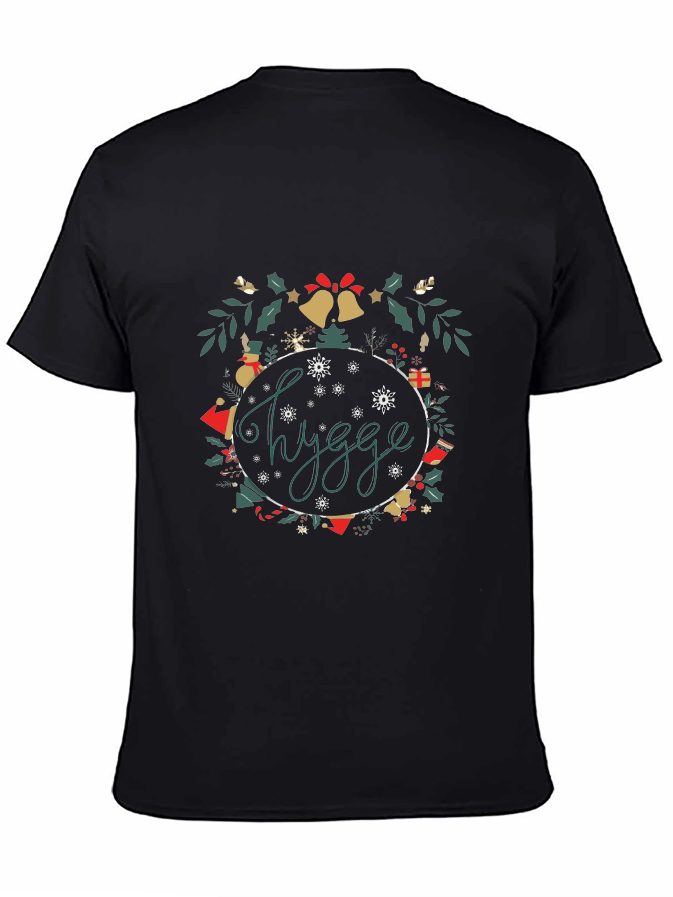 Holiday Hygge Wreath Graphic Tee