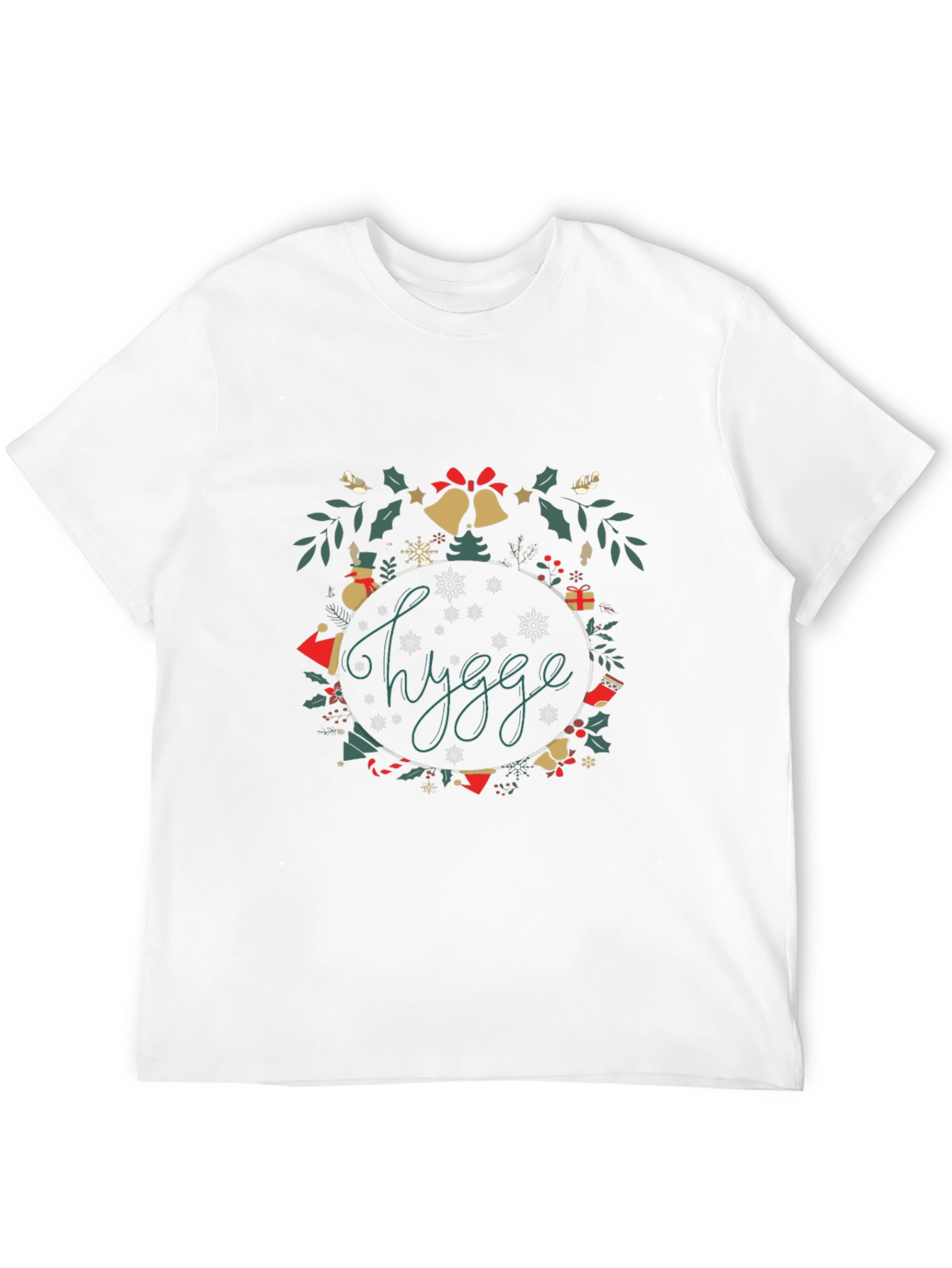 Holiday Hygge Wreath Graphic Tee