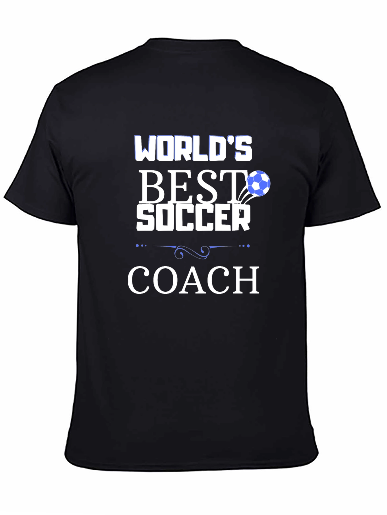 Worlds Best Soccer Coach Graphic T-Shirt