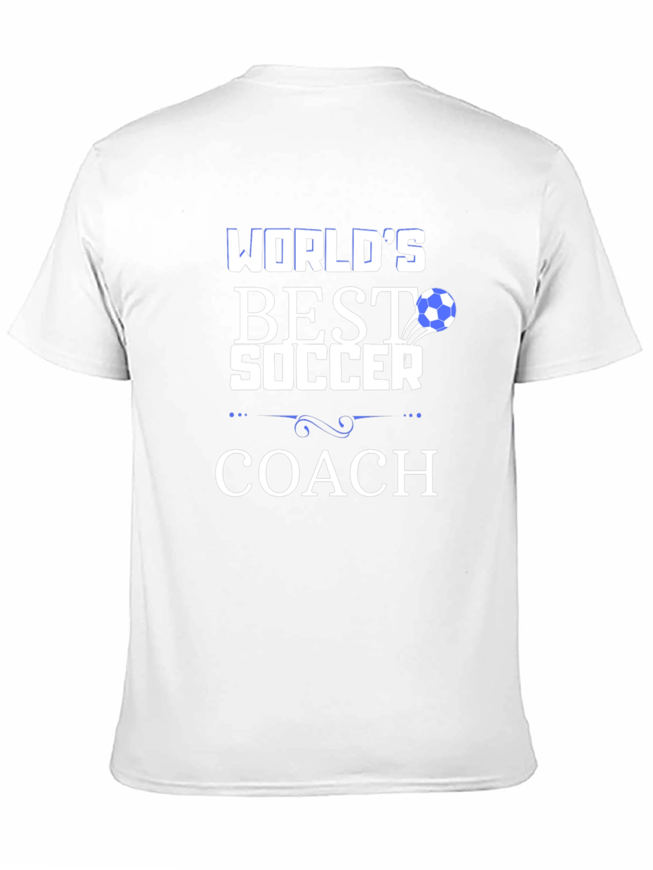 Worlds Best Soccer Coach Graphic T-Shirt