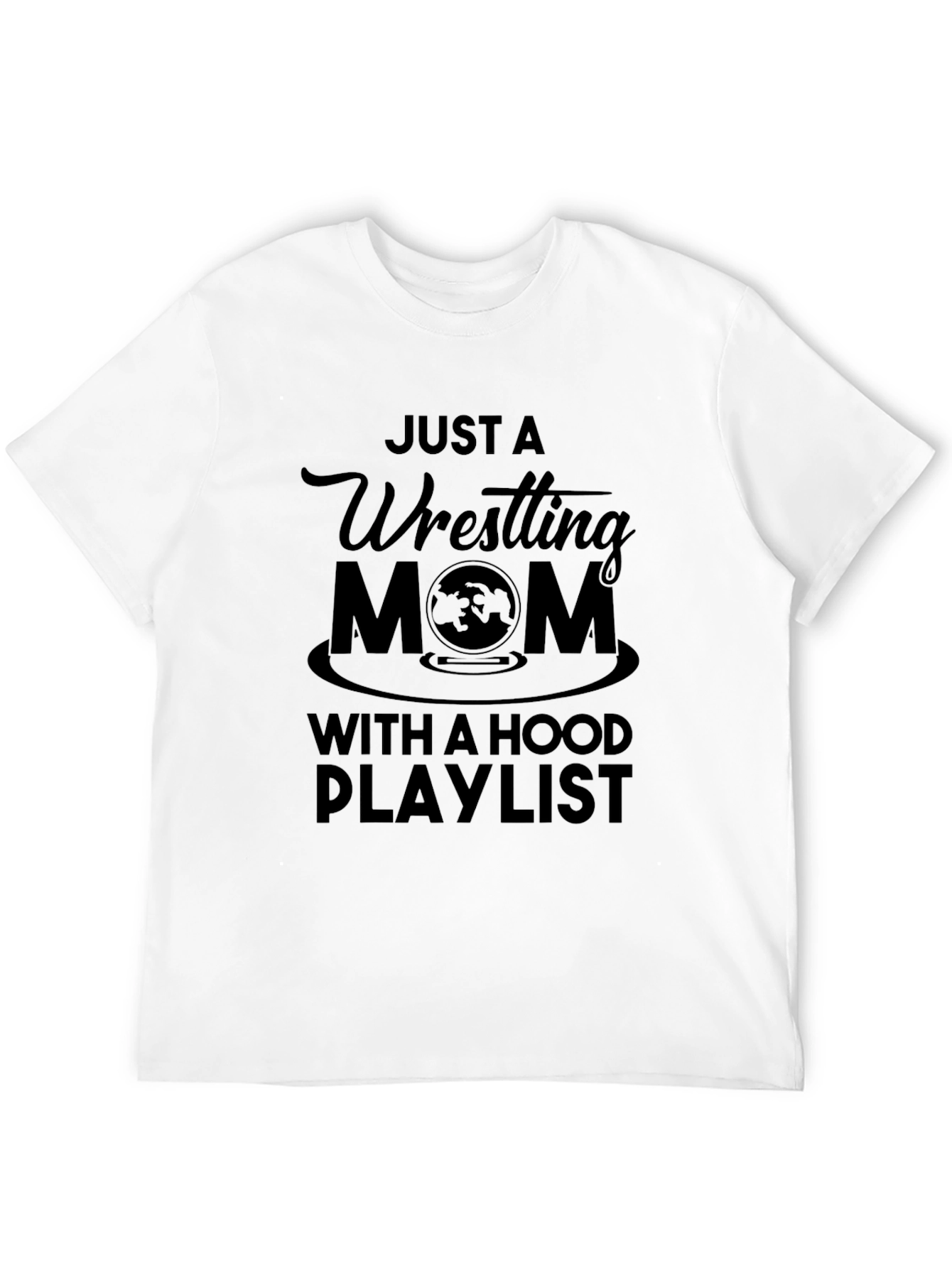 Wrestling Mom T-Shirt - Hood Playlist