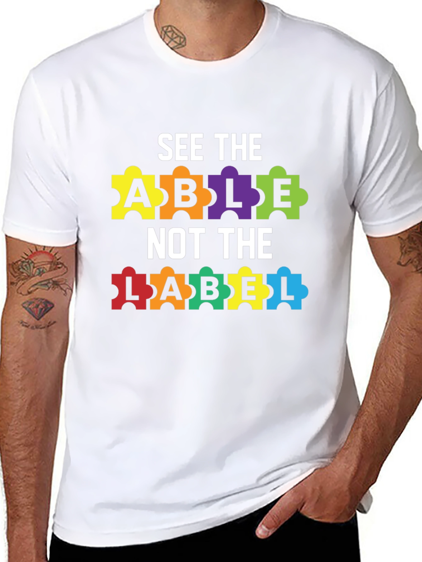 See the Able Not the Label Tee