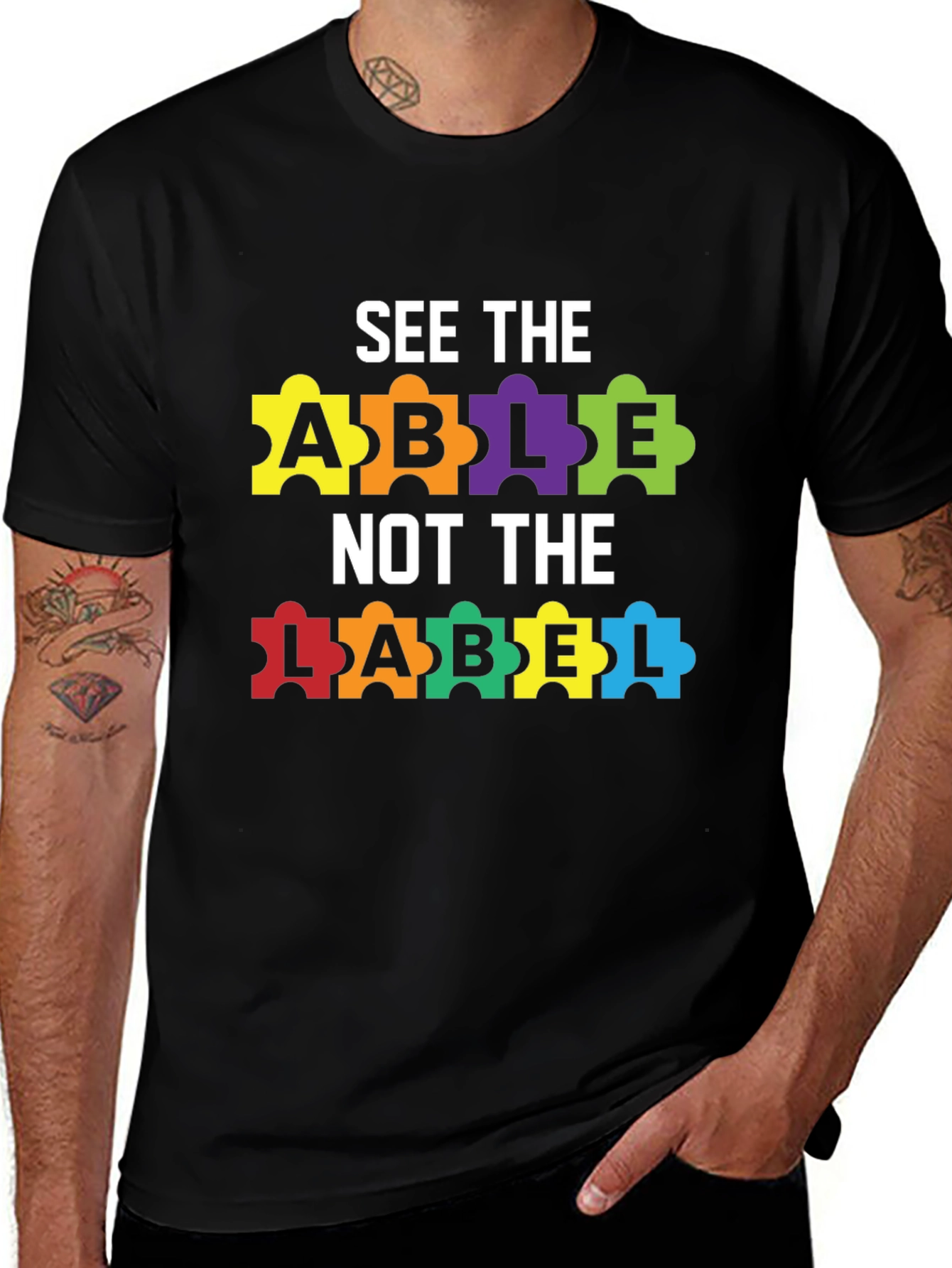 See the Able Not the Label Tee