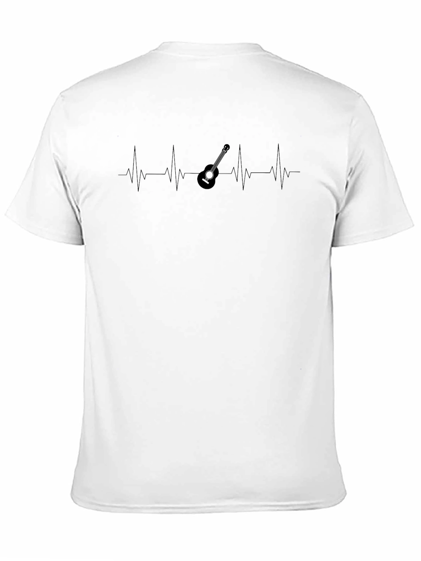 Ukulele Heartbeat T-Shirt - Music Lover Tee