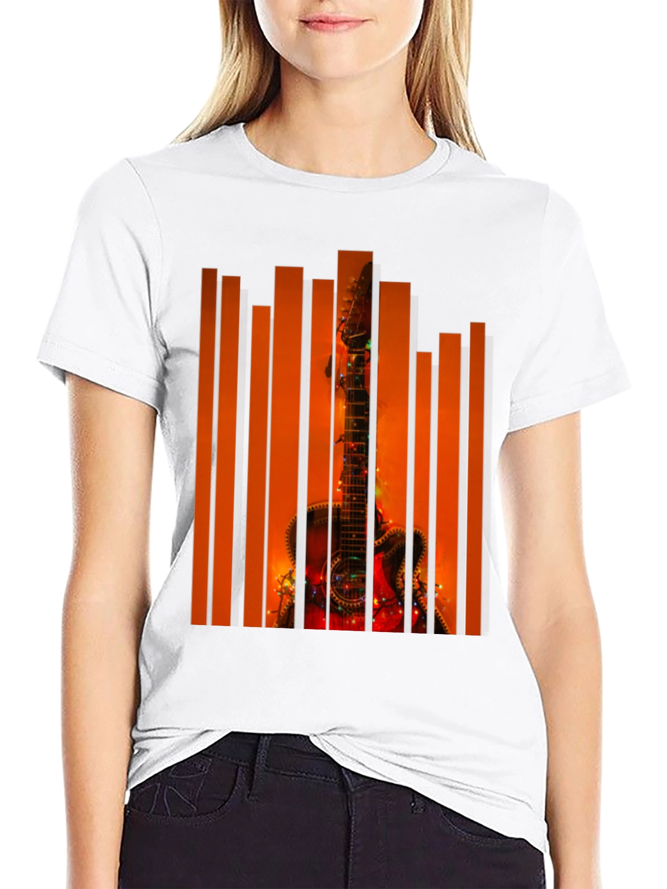 Guitar Graphic T-Shirt - Unique Music Lover Tee