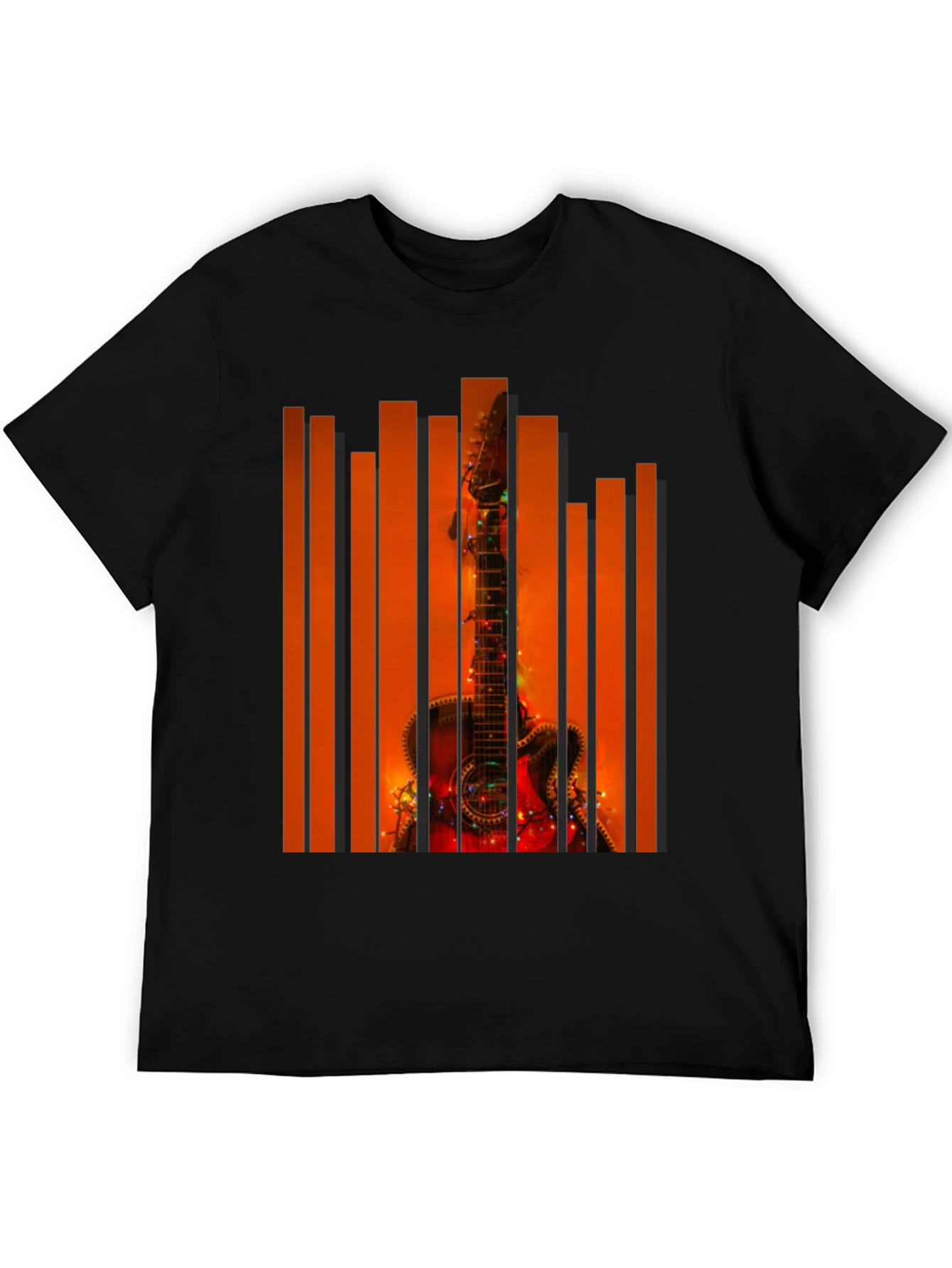 Guitar Graphic T-Shirt - Unique Music Lover Tee