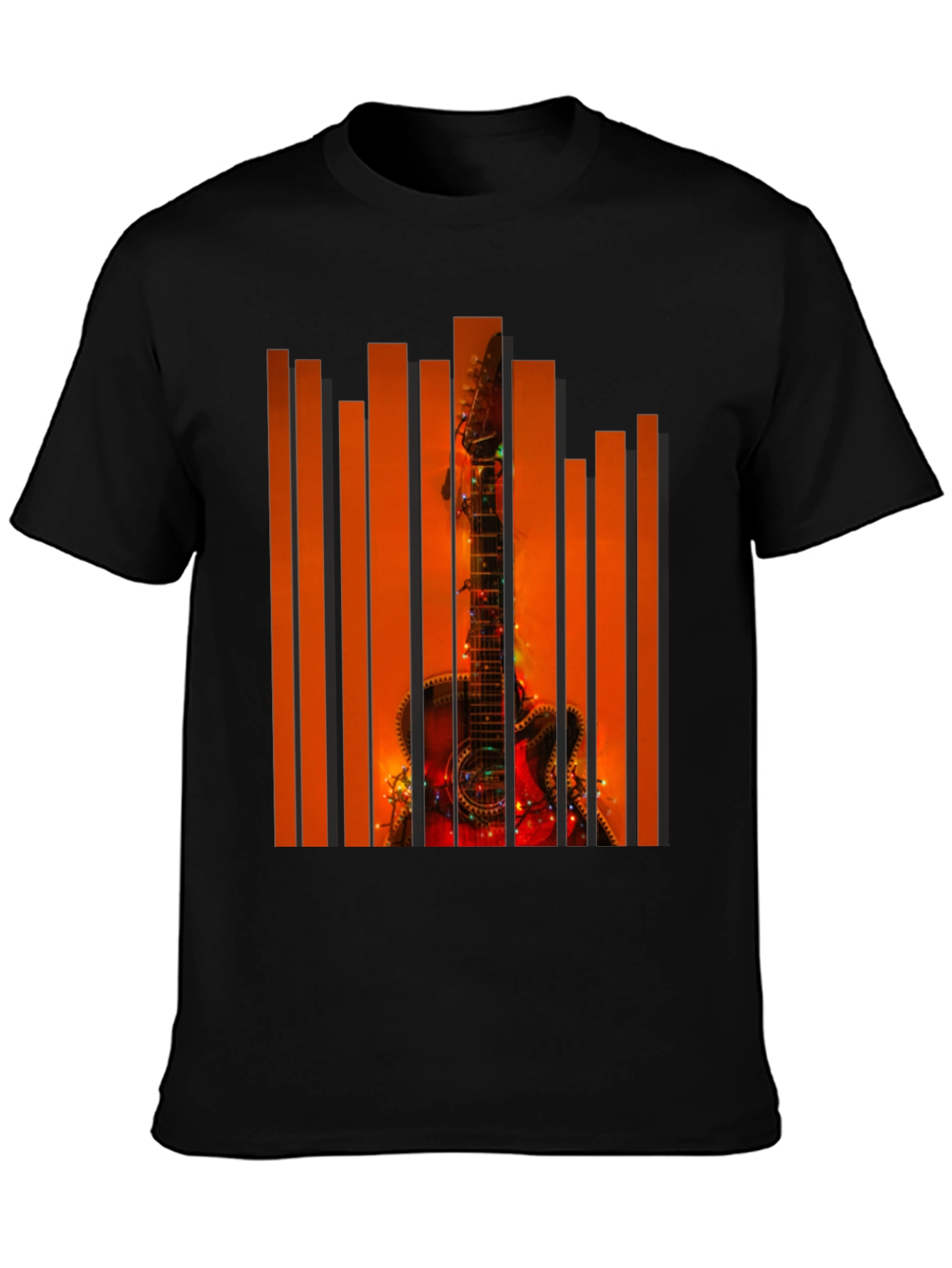 Guitar Graphic T-Shirt - Unique Music Lover Tee