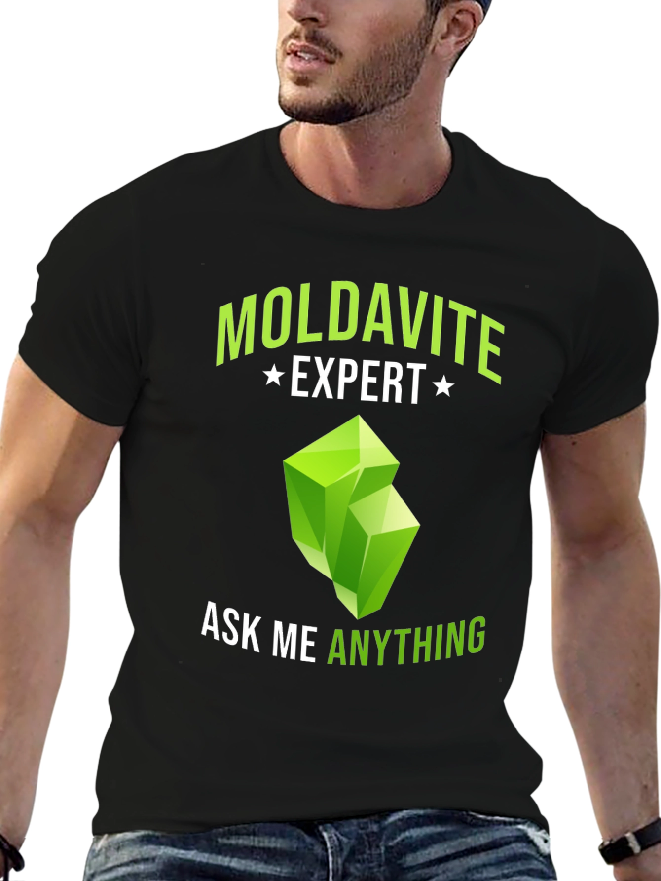 Moldavite Expert T-Shirt - Ask Me Anything