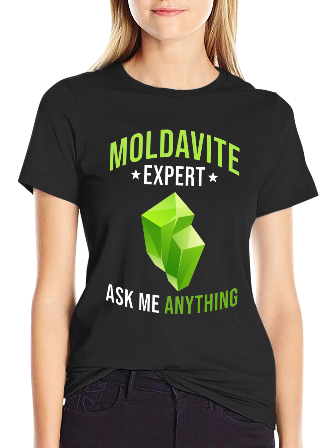 Moldavite Expert T-Shirt - Ask Me Anything
