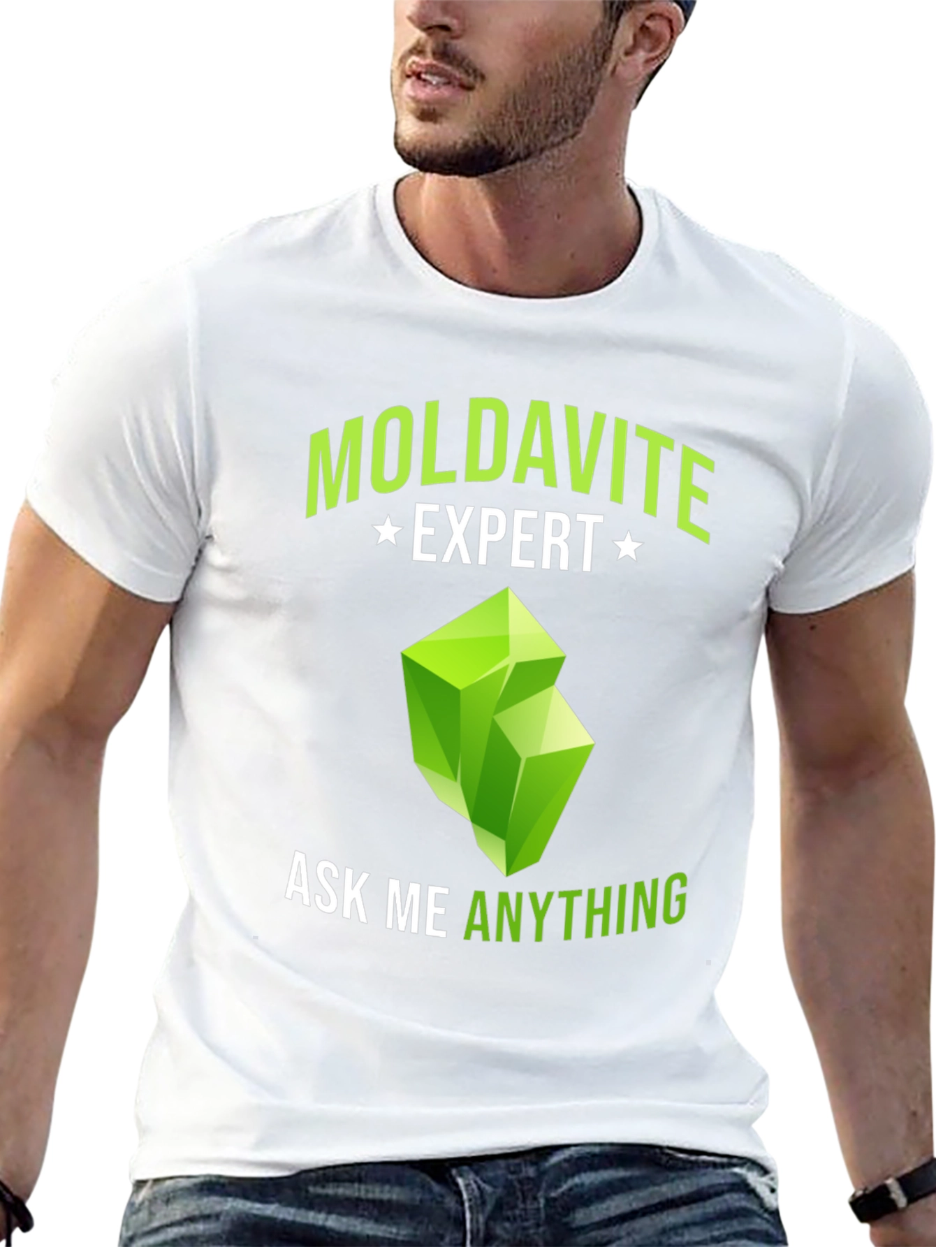 Moldavite Expert T-Shirt - Ask Me Anything