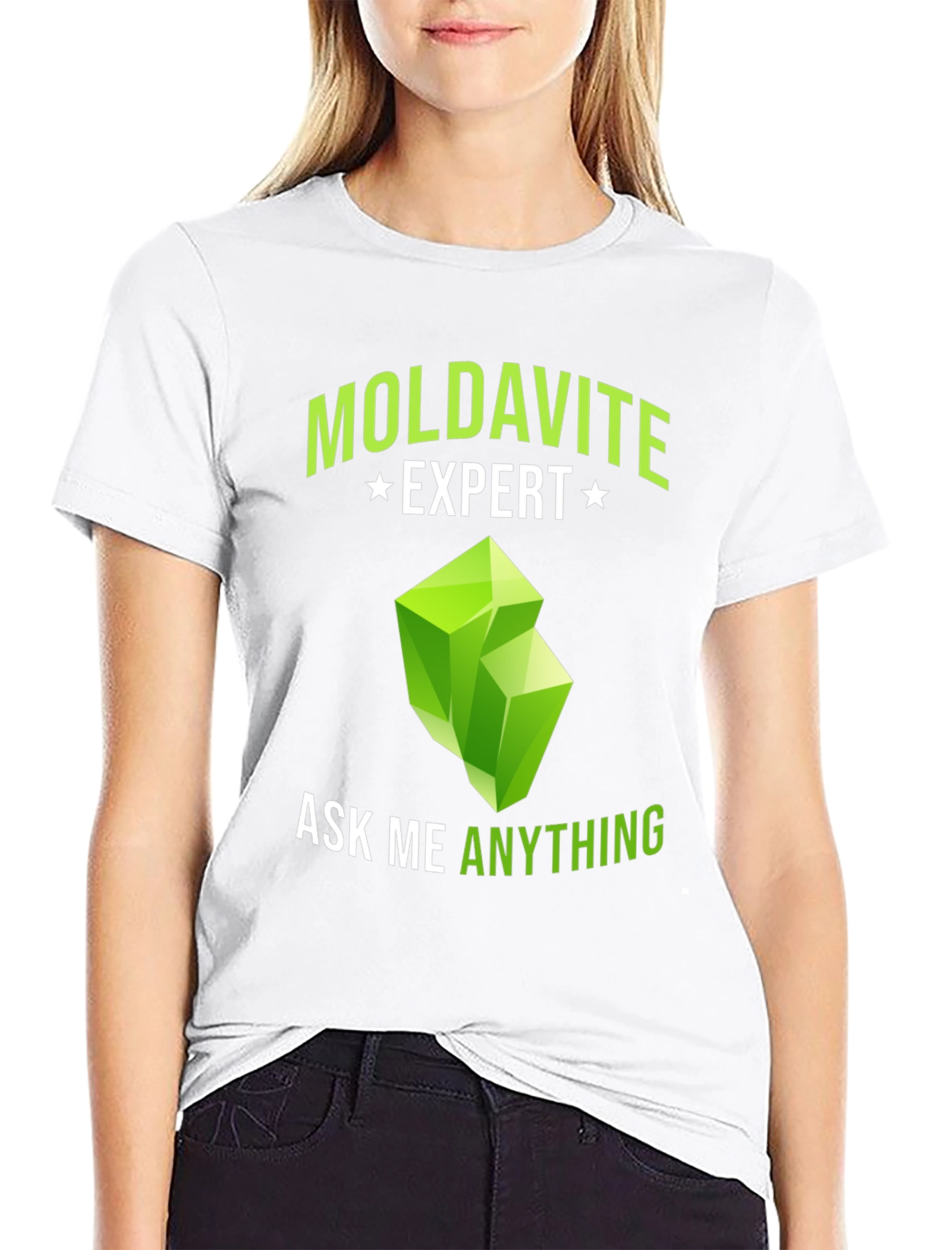 Moldavite Expert T-Shirt - Ask Me Anything