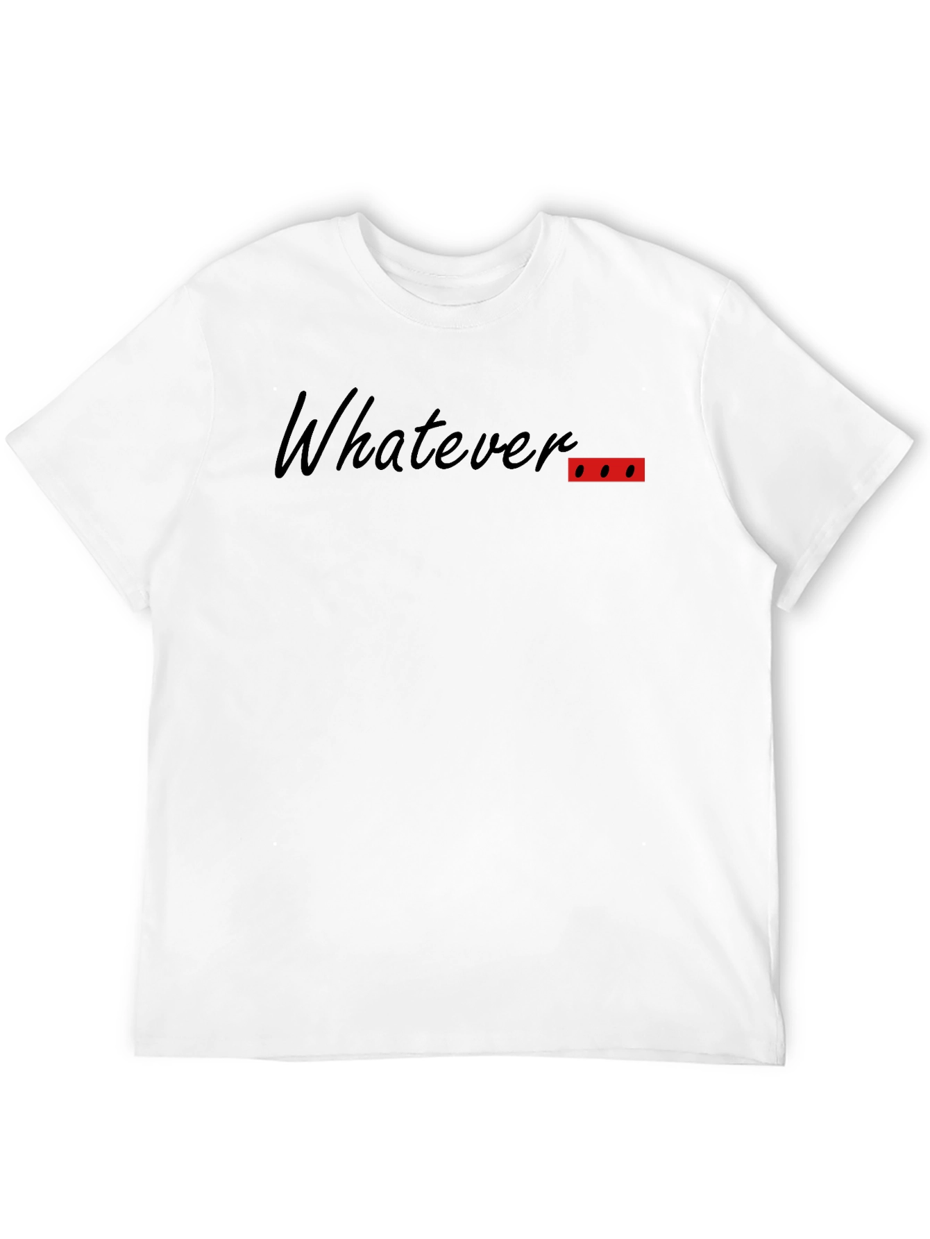 Whatever Graphic Tee - Cool & Casual