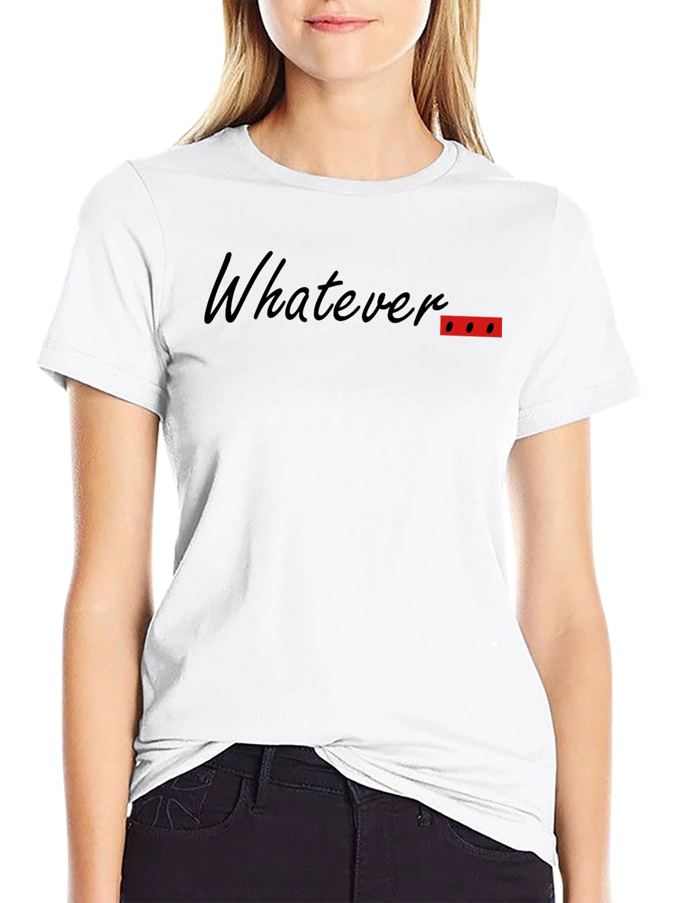 Whatever Graphic Tee - Cool & Casual