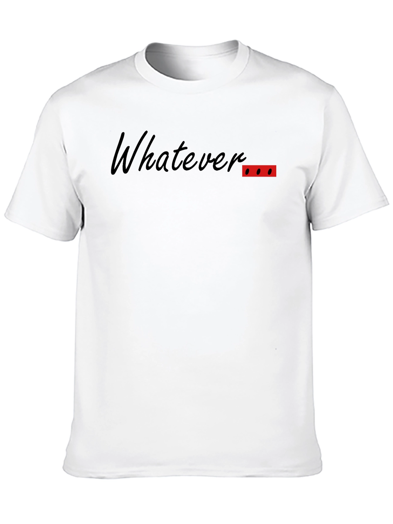 Whatever Graphic Tee - Cool & Casual