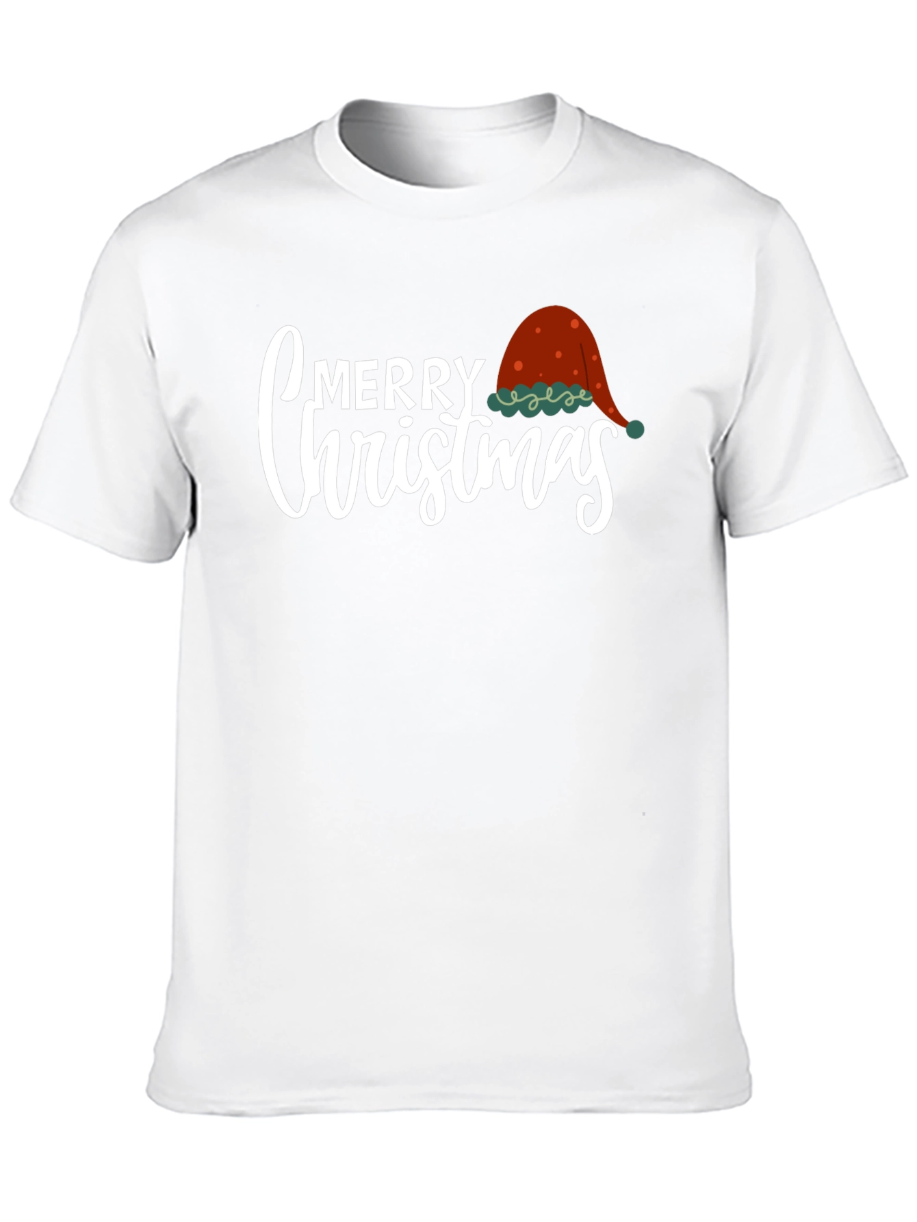 Merry Christmas Graphic Tee Holiday Shirt