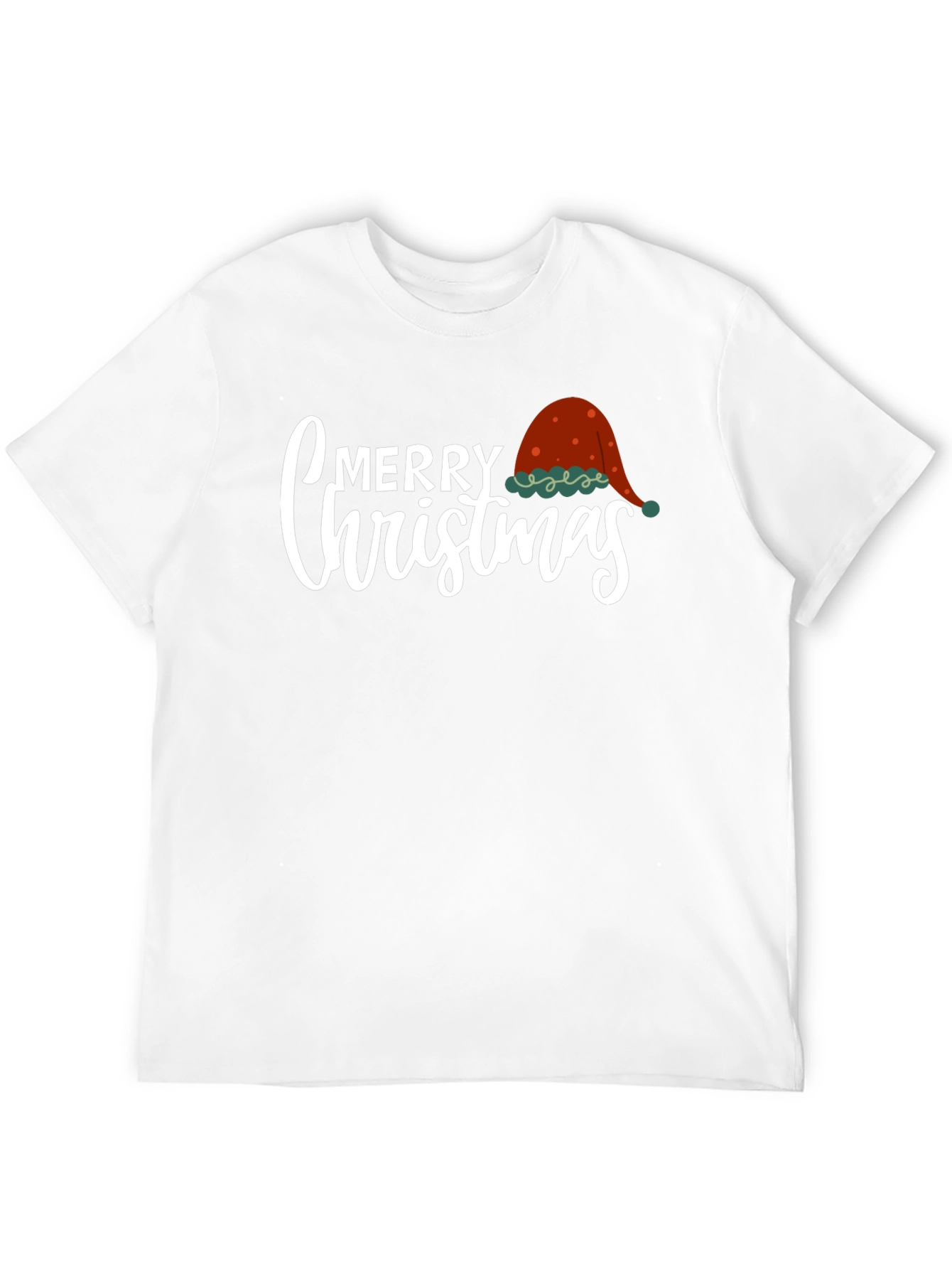 Merry Christmas Graphic Tee Holiday Shirt