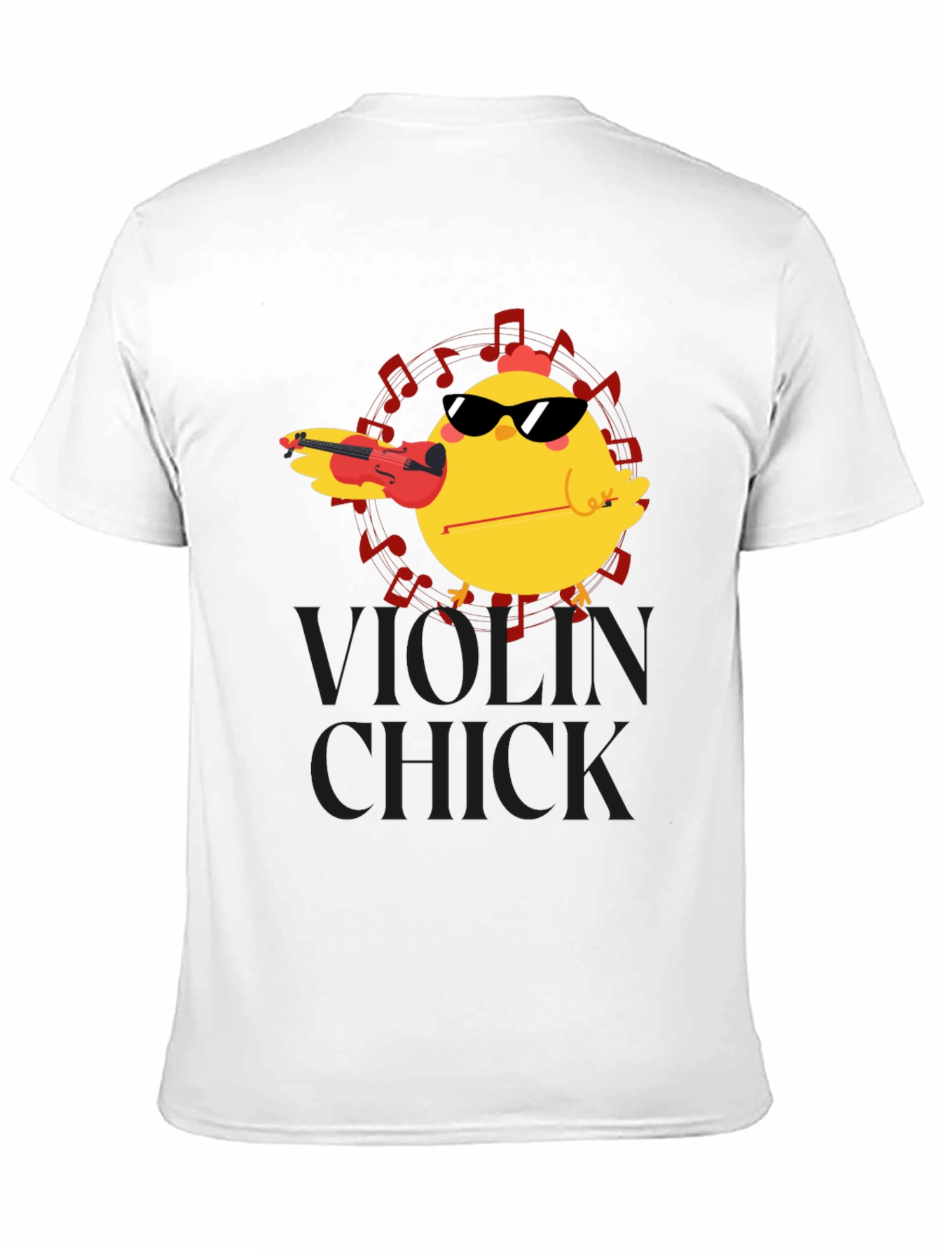 Violin Chick T-Shirt - Music Lover Tee