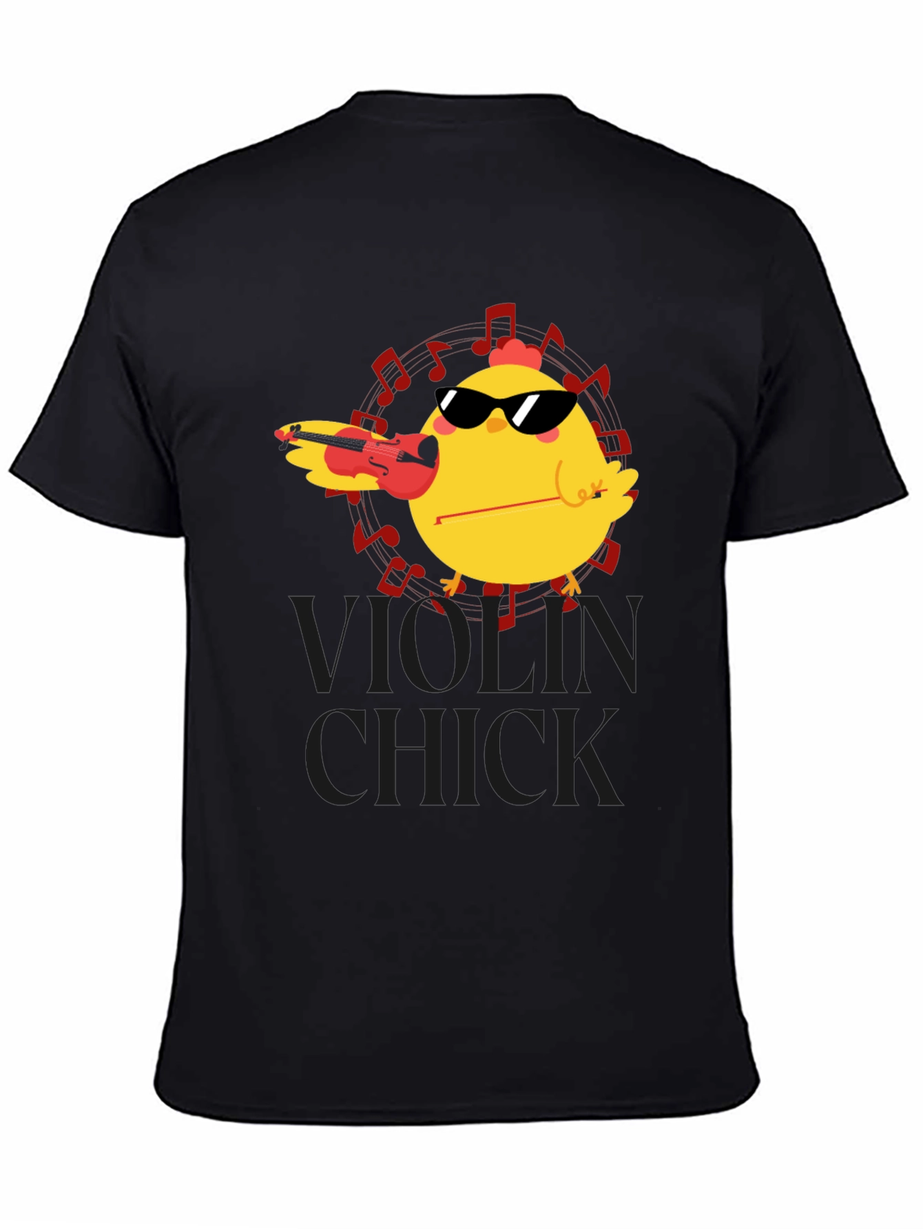 Violin Chick T-Shirt - Music Lover Tee