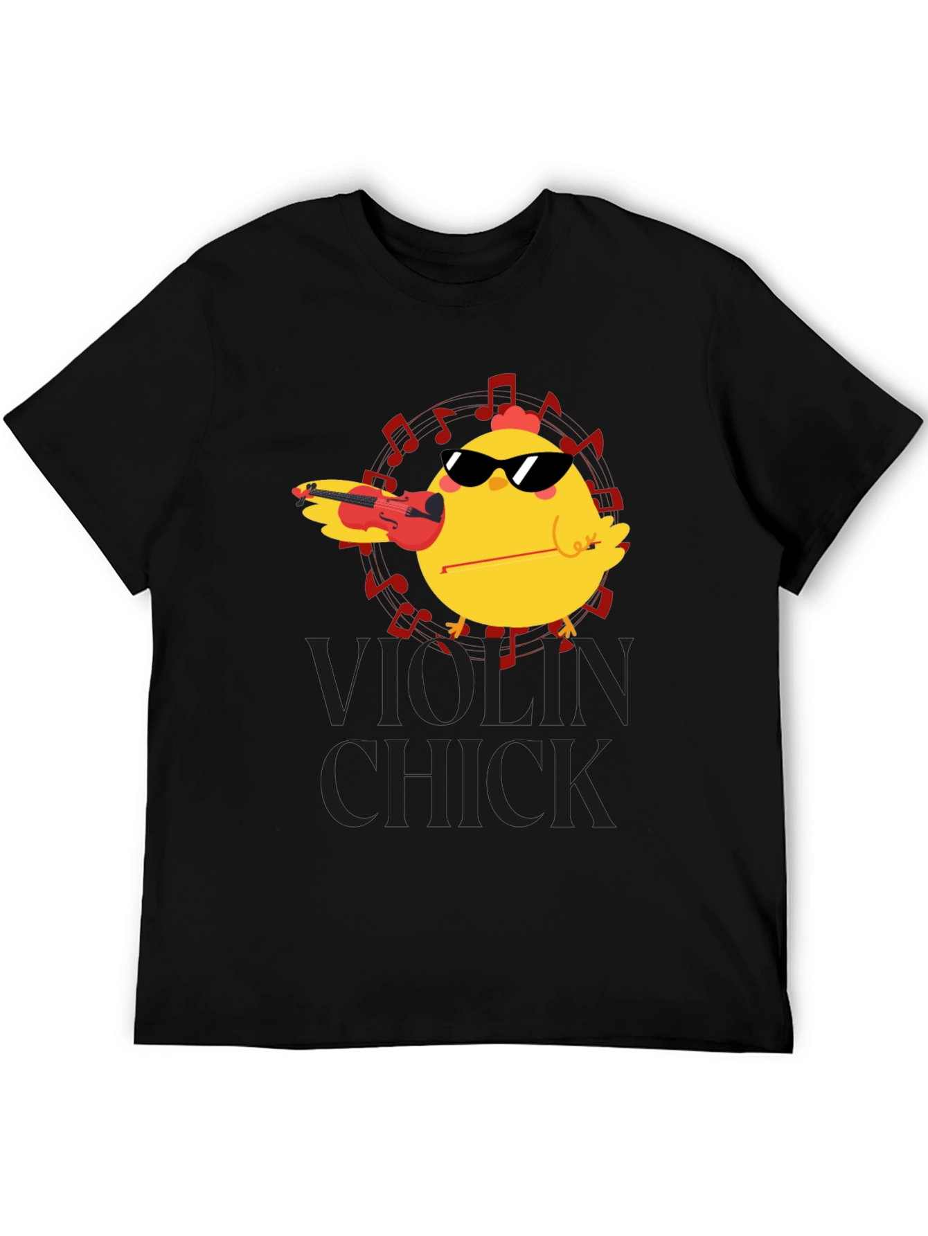 Violin Chick T-Shirt - Music Lover Tee