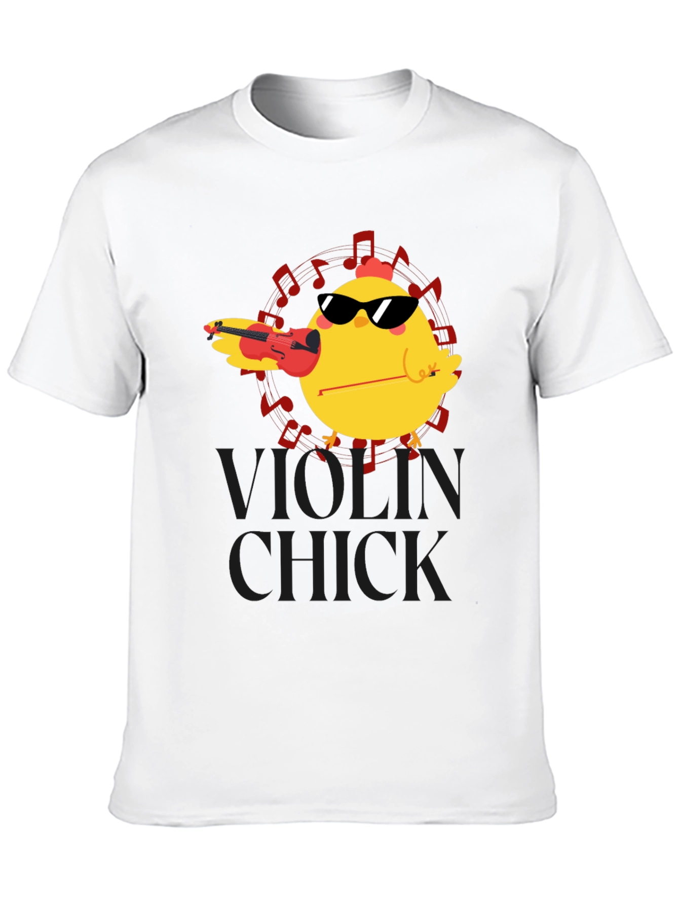 Violin Chick T-Shirt - Music Lover Tee