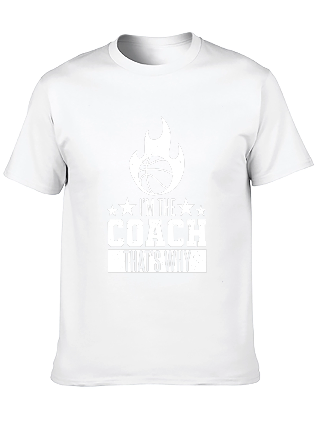 Basketball Coach T-Shirt - Im The Coach Thats Why