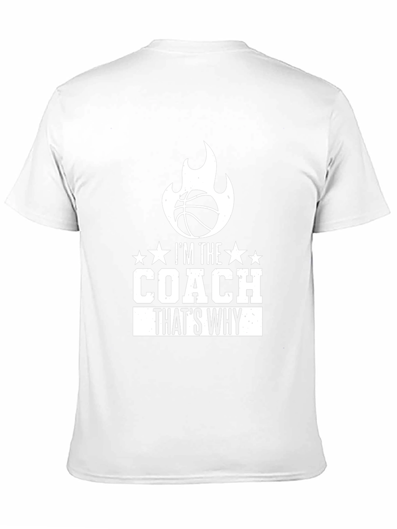 Basketball Coach T-Shirt - Im The Coach Thats Why