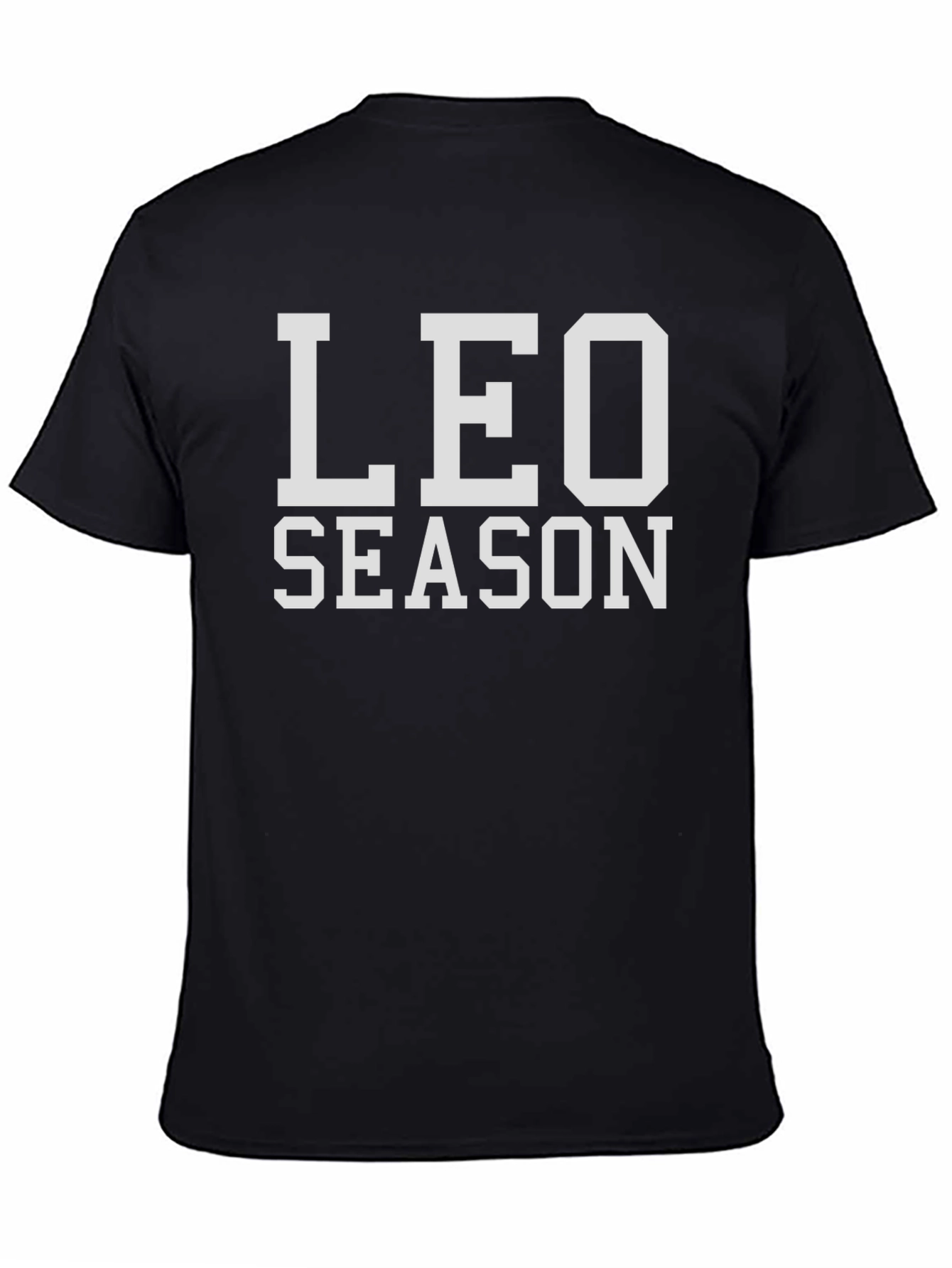 Leo Season Black T-Shirt