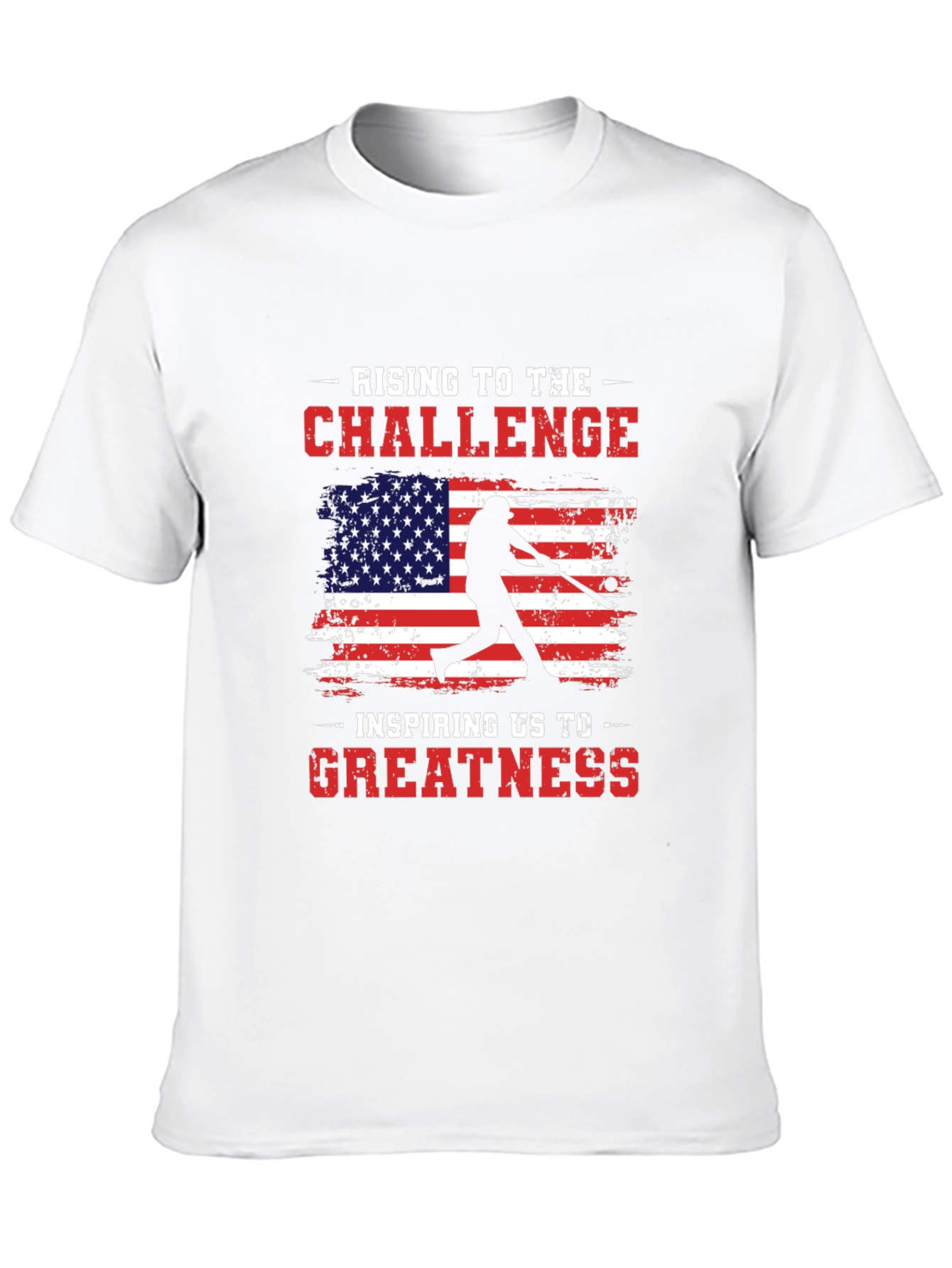 Rising to the Challenge Baseball Tee