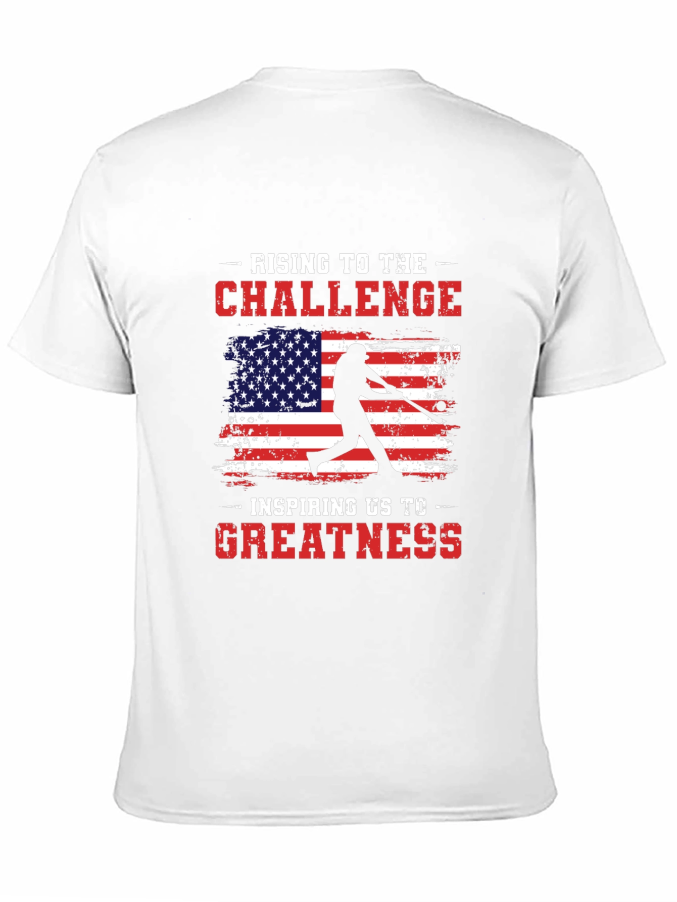 Rising to the Challenge Baseball Tee