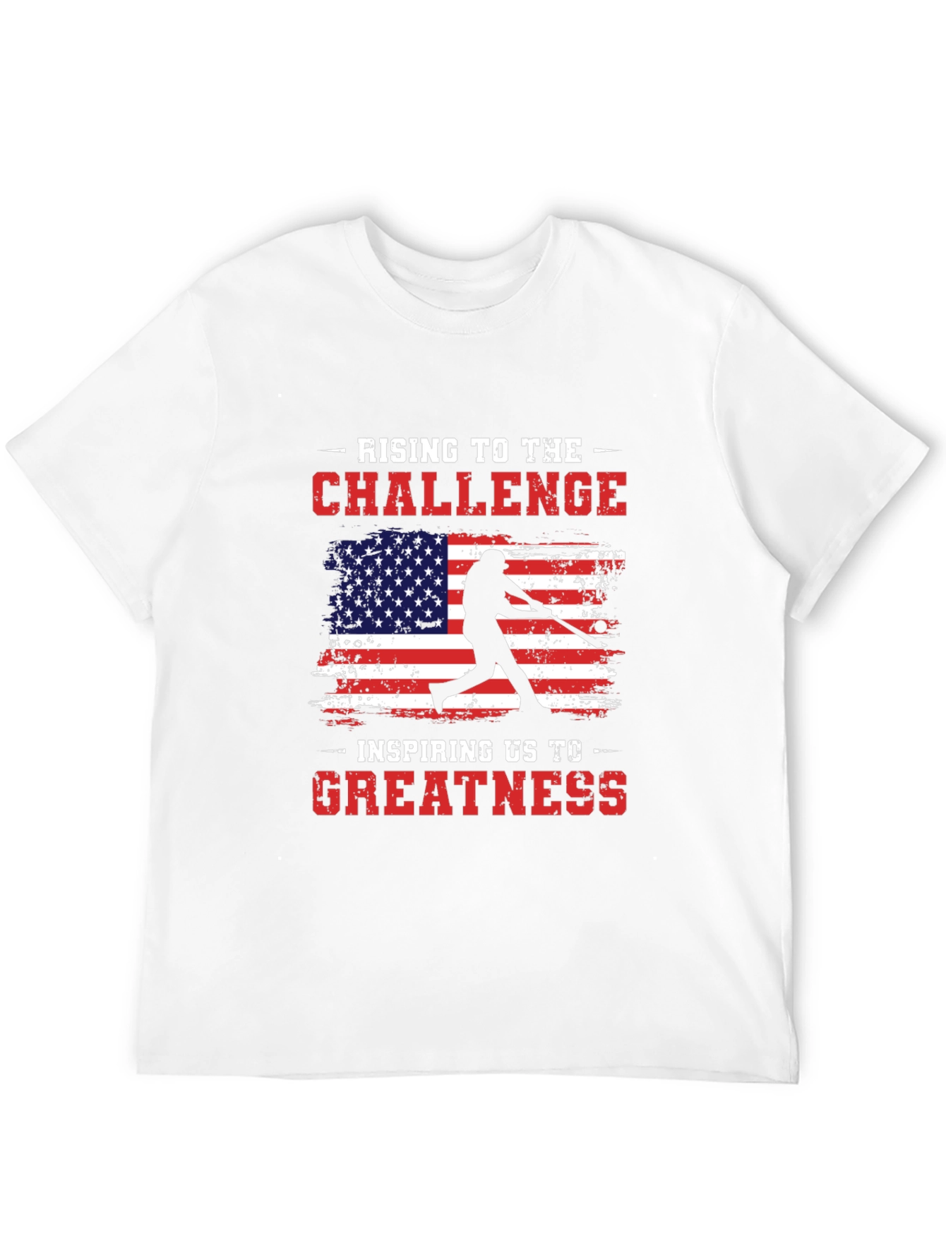 Rising to the Challenge Baseball Tee