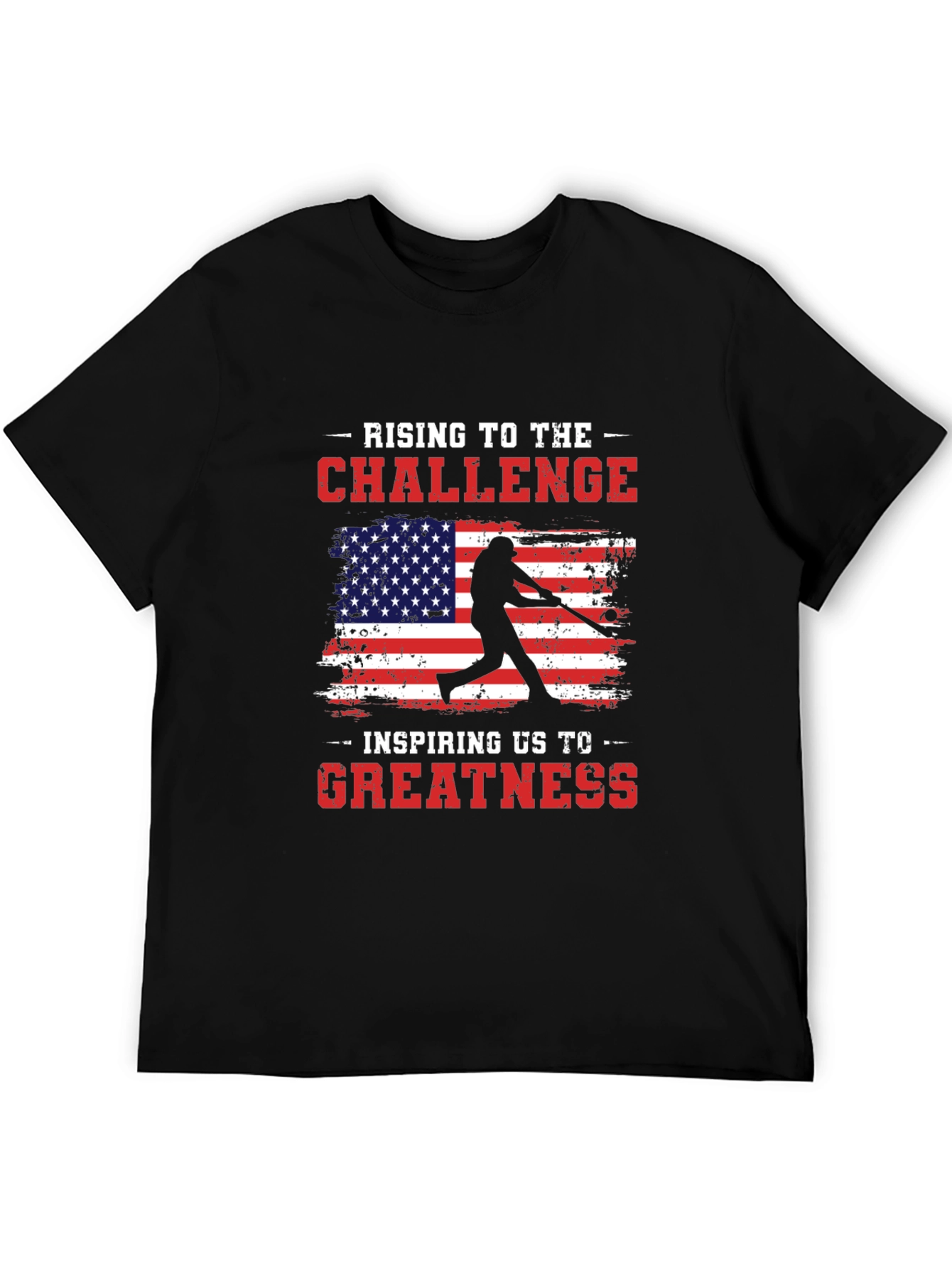 Rising to the Challenge Baseball Tee