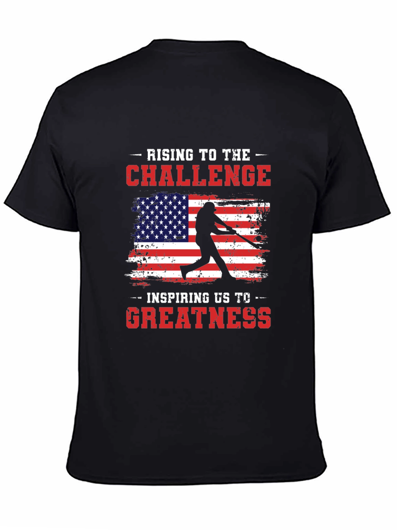 Rising to the Challenge Baseball Tee