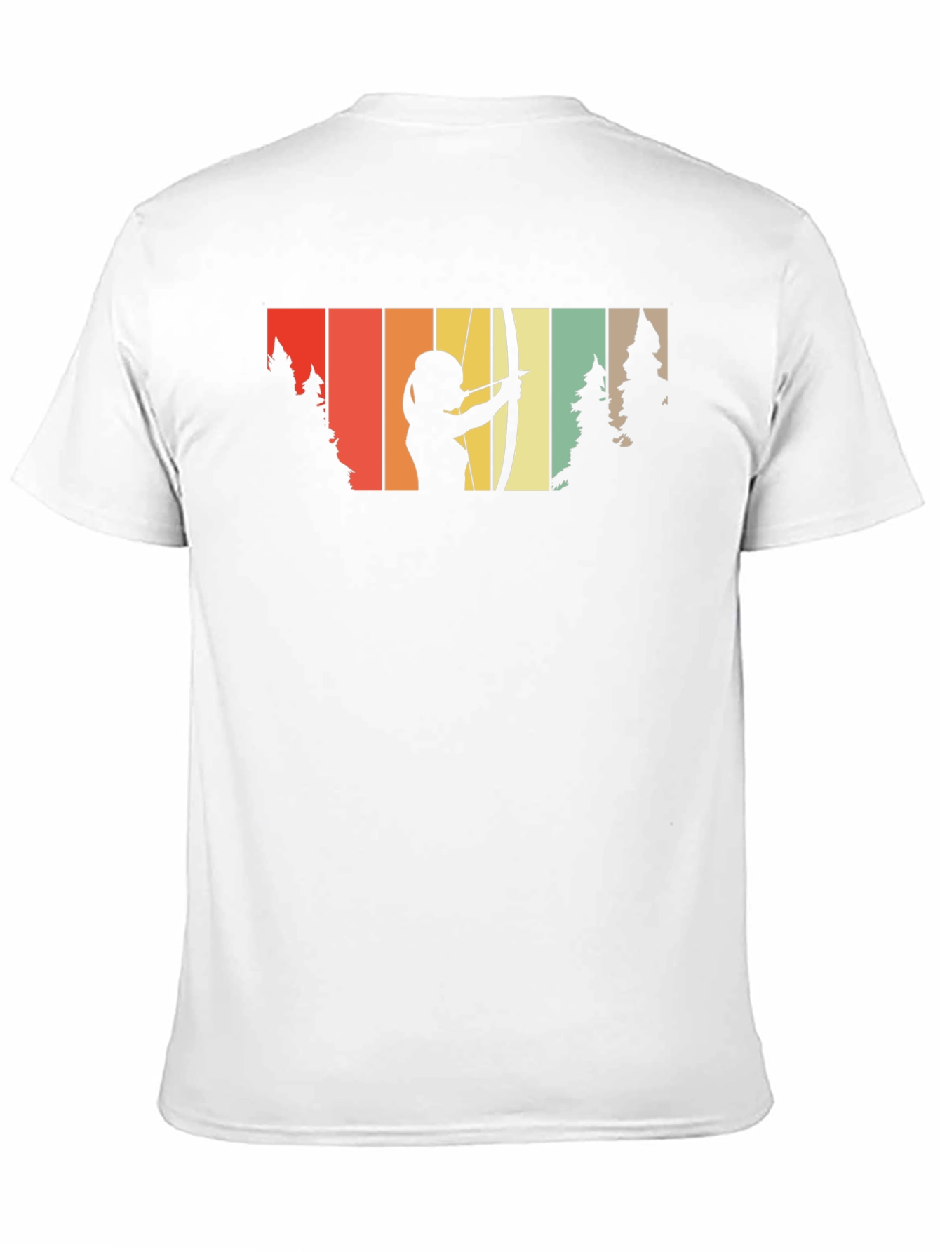 Retro Archer Graphic Tee - Black